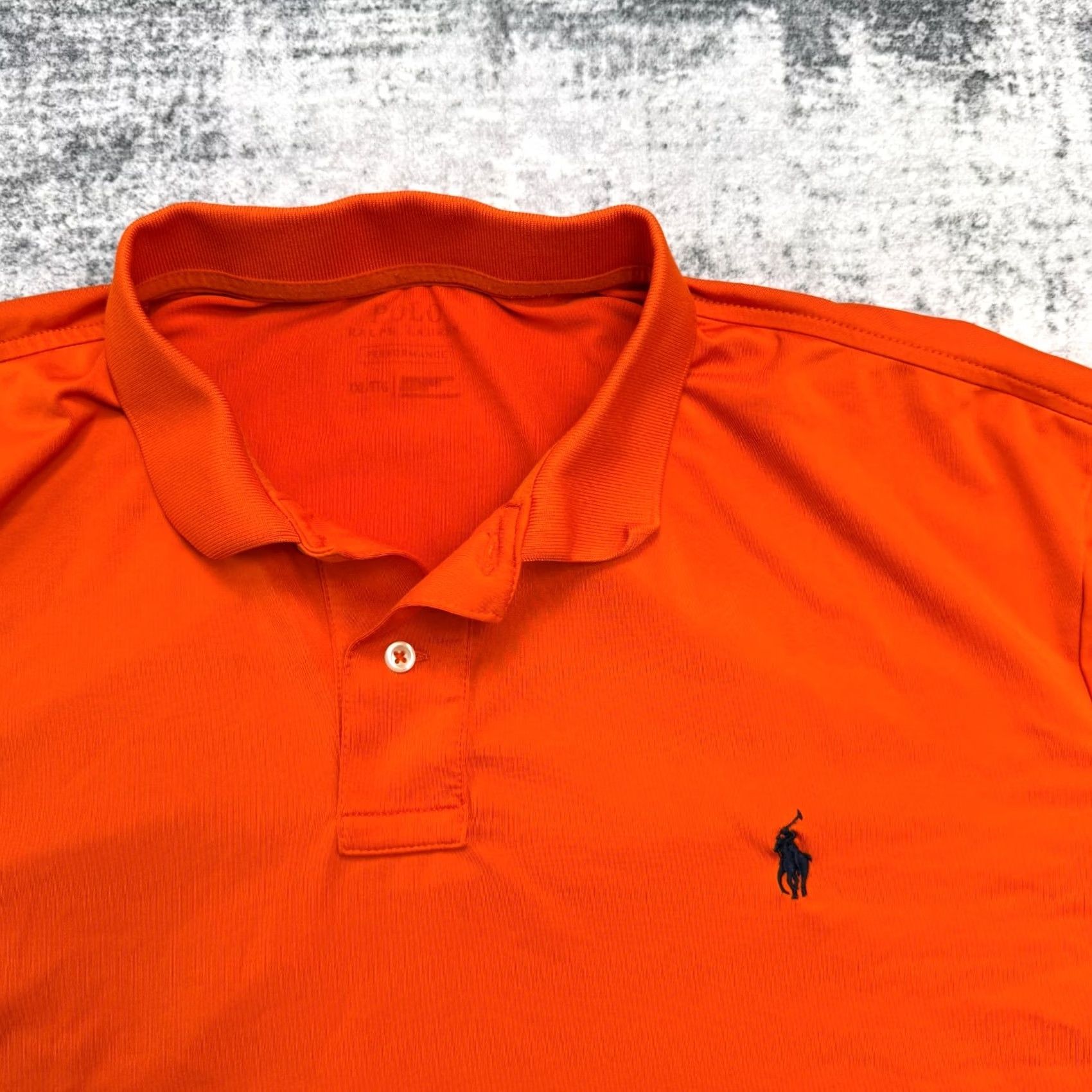 Polo Ralph Lauren Polo Ralph Lauren Shirt Mens 2XL Orange Performance Golf Stretch Travel Pony Polo Shirt Size US XXL / EU 58 / 5 - 3 Thumbnail