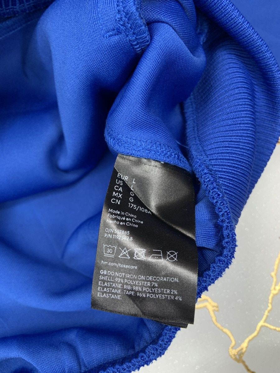 H&M × Paco Rabanne New Rabanne H&M Unisex Blue Full Zip Hooded Tracksuit Size L / US 10 / IT 46 - 12 Thumbnail