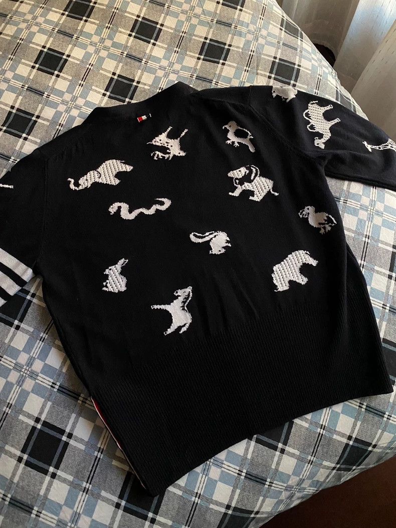 Thom Browne Thom browne Zoo series knitwear 2503-Nextarrow Size US M / EU 48-50 / 2 - 6 Thumbnail