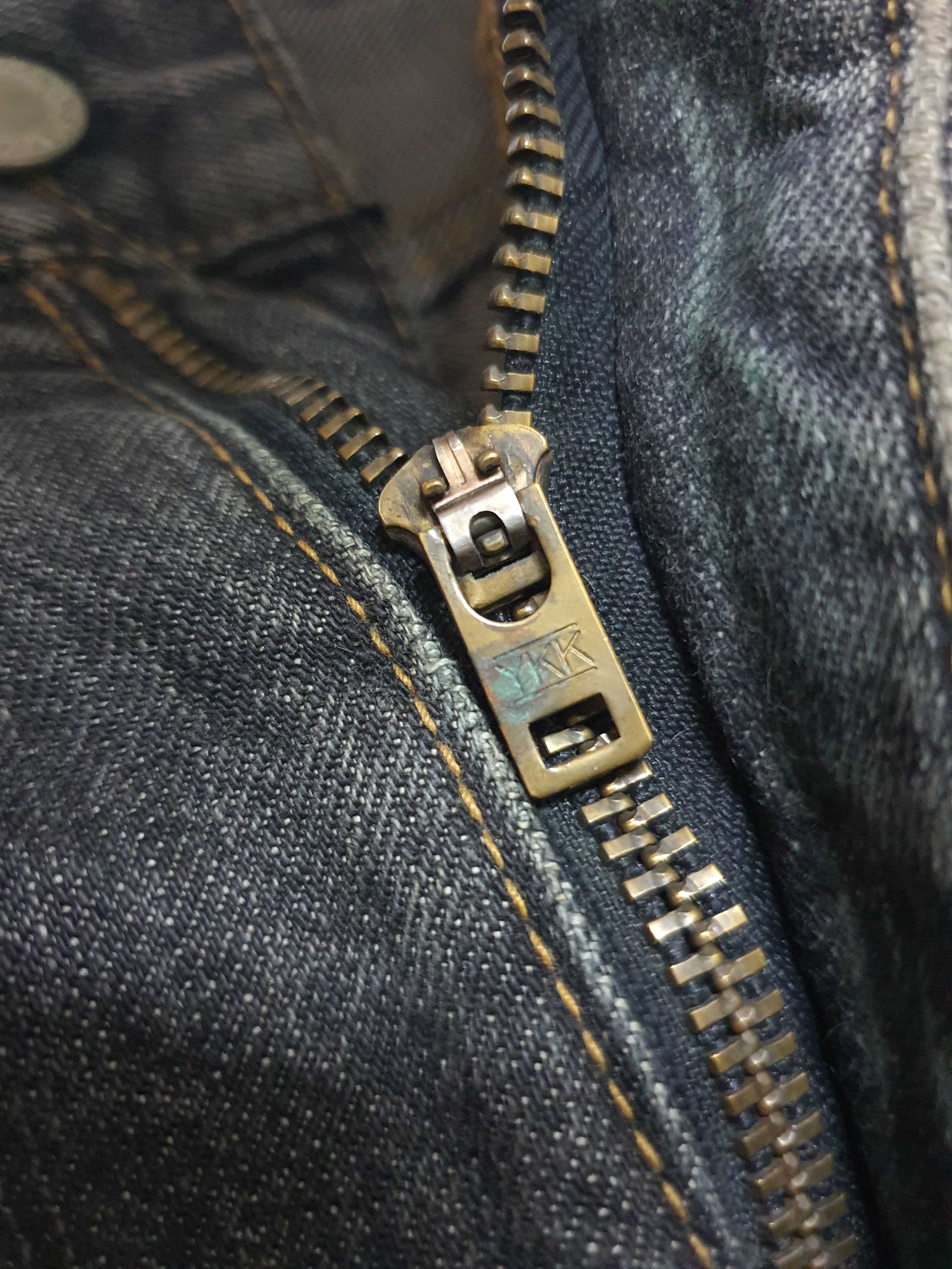 Comme des Garcons Homme Waist 32" COMME des GARCONS HOMME Grey Selvedge Jeans. Size US 32 / EU 48 - 6 Thumbnail
