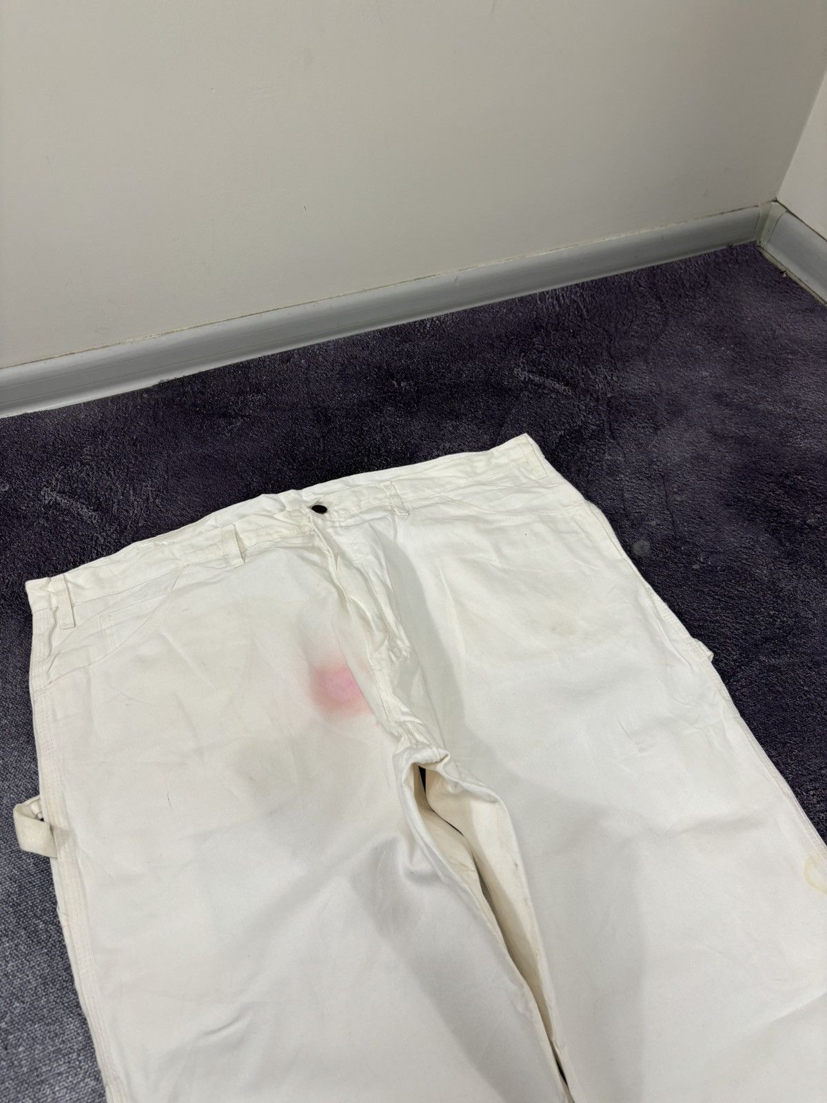 Dickies Vintage Dickies USA White Work Hype Baggy Pants Trousers Size US 44 / EU 60 - 10 Thumbnail