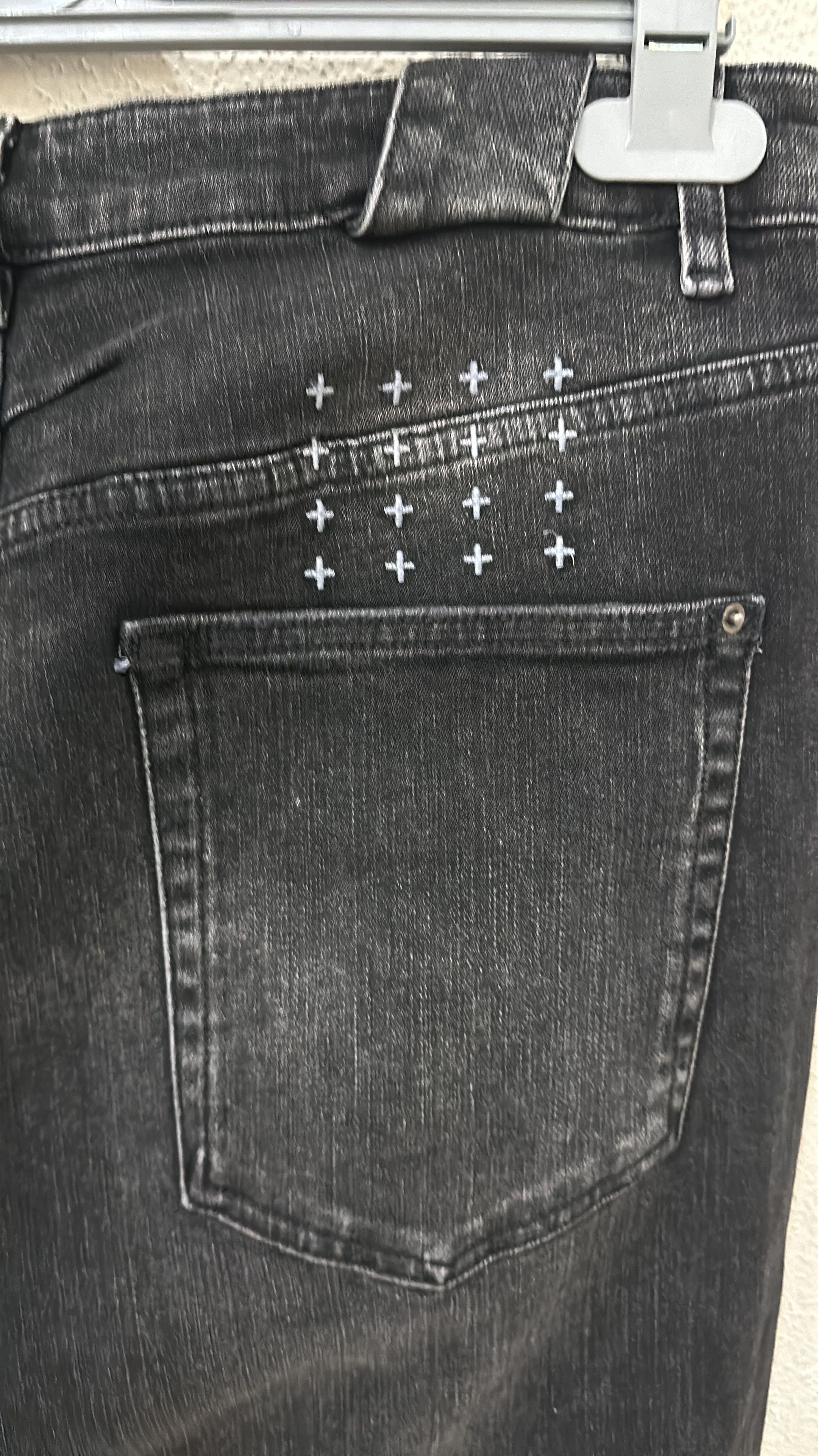 Ksubi Ksubi Chitch Blackk Rokk Denim Black Size 38 Size US 38 / EU 54 - 9 Thumbnail