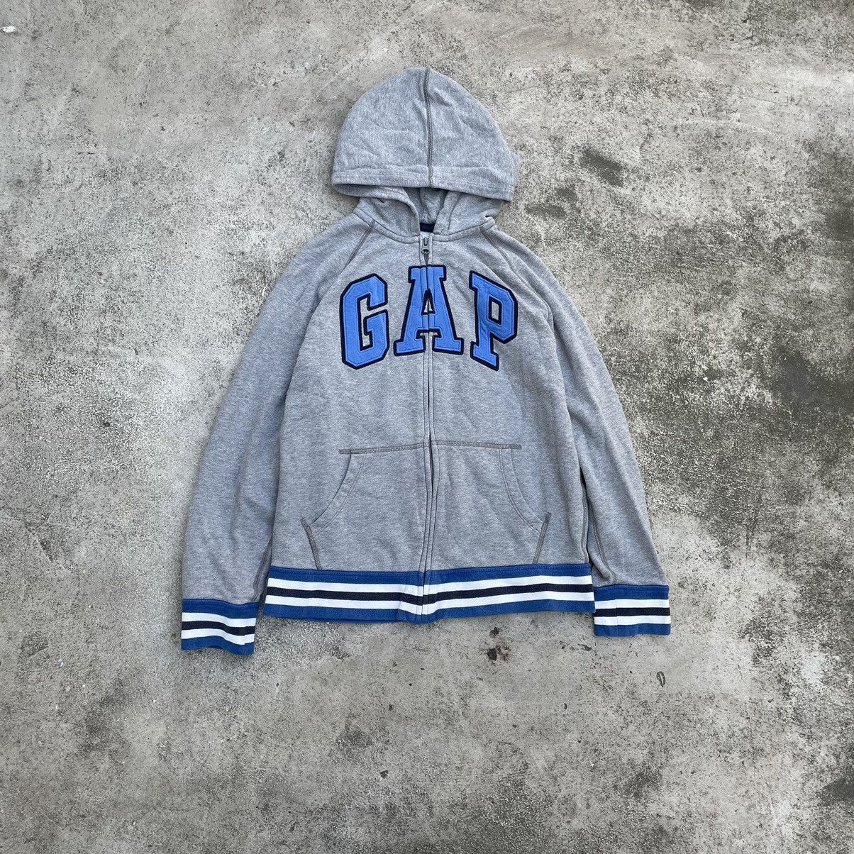 Gap Vintage Y2K GAP LOGO 90S HOODED ZIP BIG AUTUMN S Size US S / EU 44-46 / 1 - 1 Thumbnail