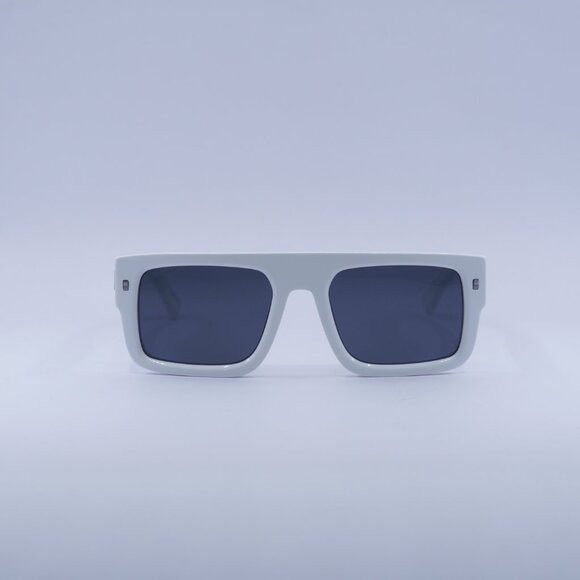 Dsquared2 🕶️ New Dsquared2 ICON 0008/S 0VK6 IR White Sunglasses Size ONE SIZE - 3 Thumbnail