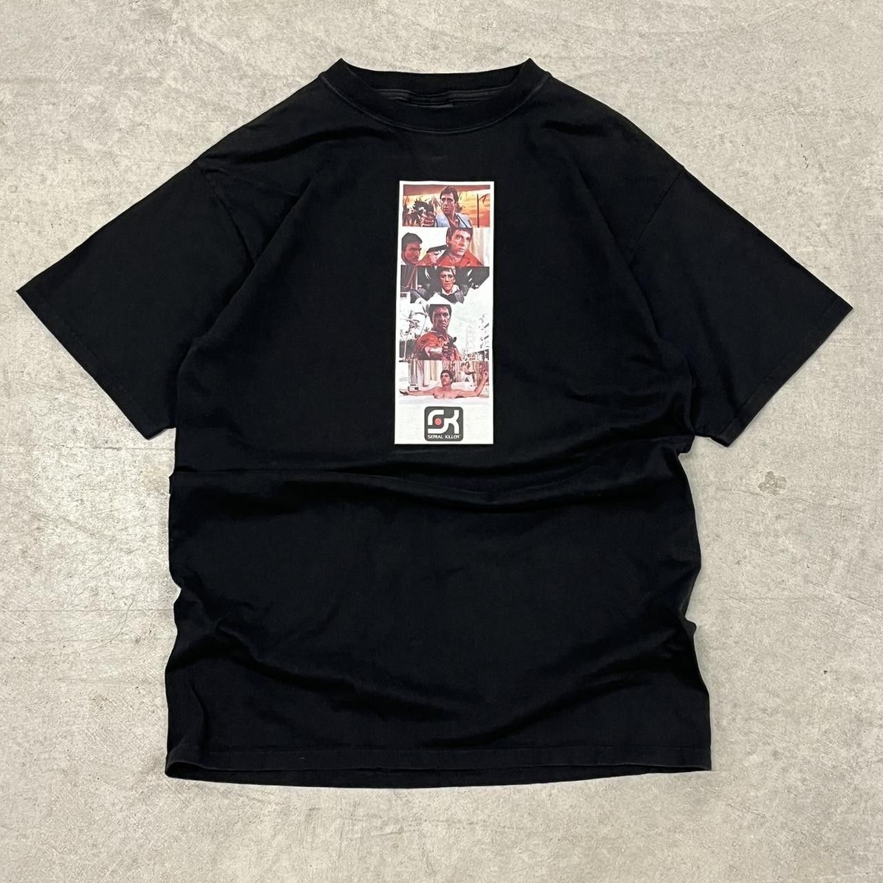 Vintage Vintage Serial Killer Scarface Skate Shirt Size US L / EU 52-54 / 3 - 2 Thumbnail