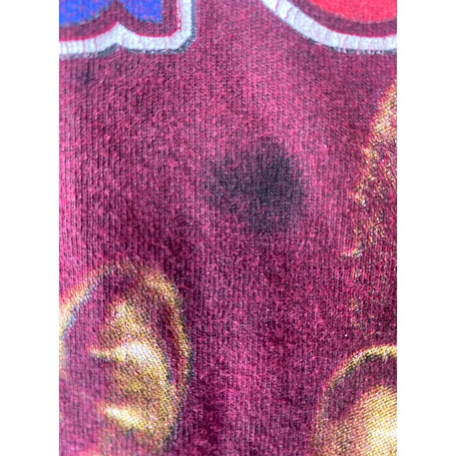 Fruit Of The Loom VINTAGE Barack Obama MLK Dreams Modern Rap Tee Shirt L Red Nike? Size US L / EU 52-54 / 3 - 3 Thumbnail