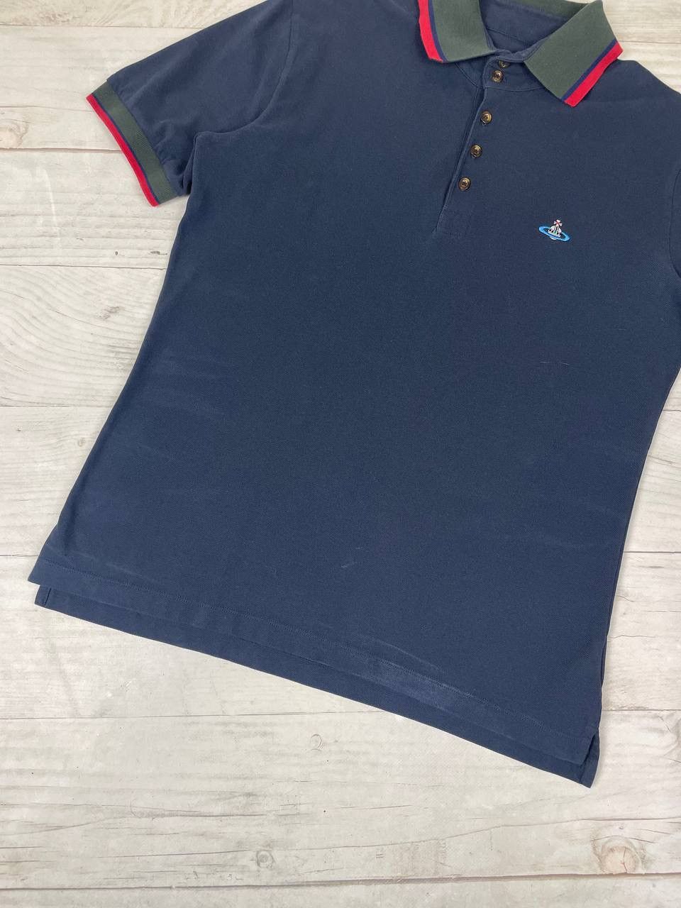 Vivienne Westwood Vivienne Westwood Polo Shirt Logo Orb Luxury Size US L / EU 52-54 / 3 - 3 Thumbnail