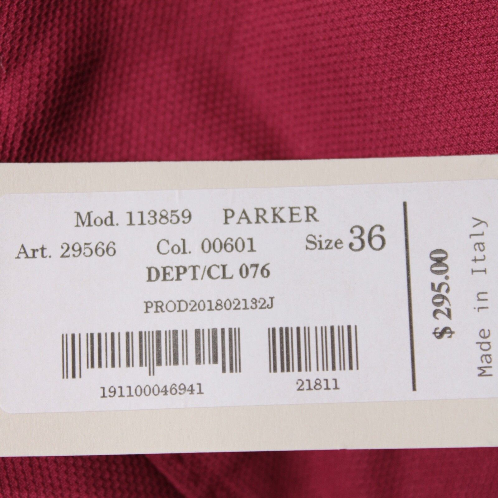 Zanella Zanella New with tags Chino Size 38 US In Red Size US 38 / EU 54 - 4 Thumbnail