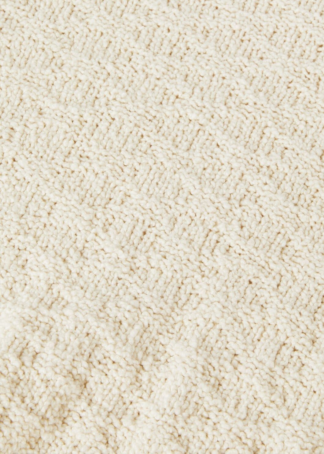 Loro Piana o1w1db10825 FAO2877 Folecchio Crewneck Sweater in Ivory Size XS / US 0-2 / IT 36-38 - 7 Thumbnail