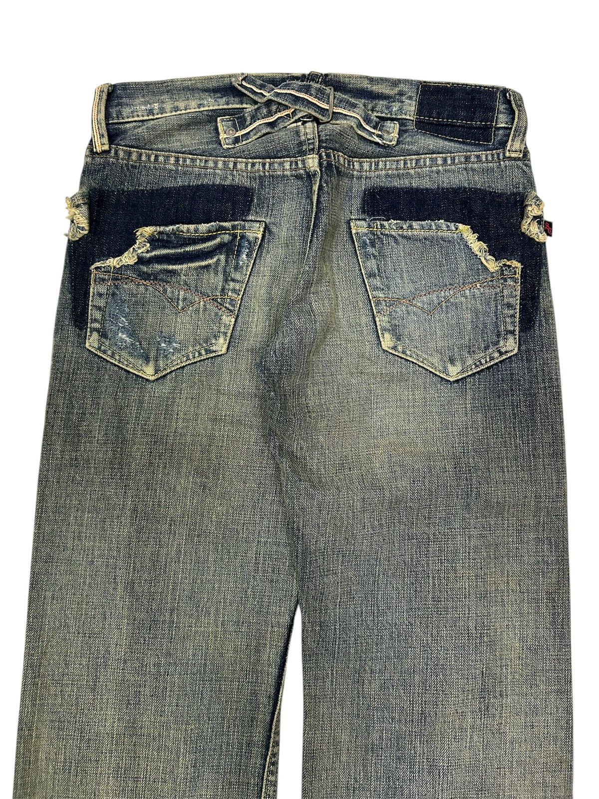 Japanese Brand Vintage Japanese Sweetcamel Distressed Selvedge Women Jeans Size US 29 - 4 Thumbnail