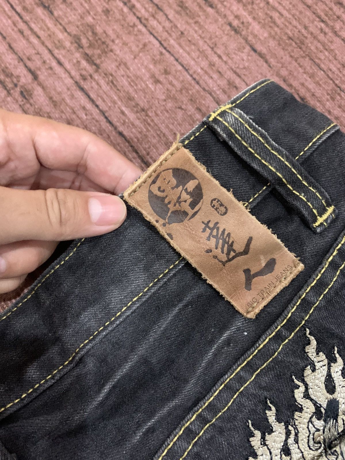 Japanese Brand Big Train Denim Size US 33 - 8 Thumbnail
