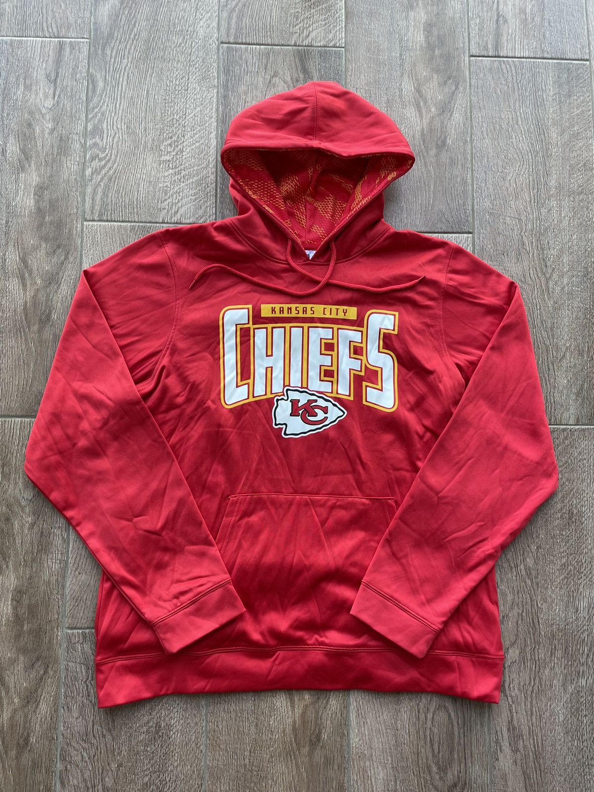 Kansas City Chiefs Sleeveless Sweatshirt Hoodie Zip Jacket Tank Tops  Streetwear