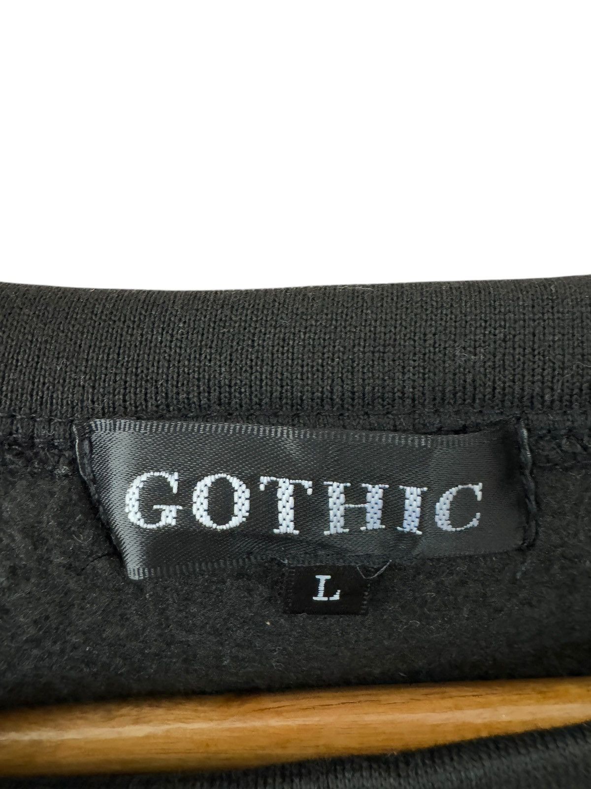 Japanese Brand Gothic Punk Sweatshirt black punk hip hop style Size US L / EU 52-54 / 3 - 5 Thumbnail
