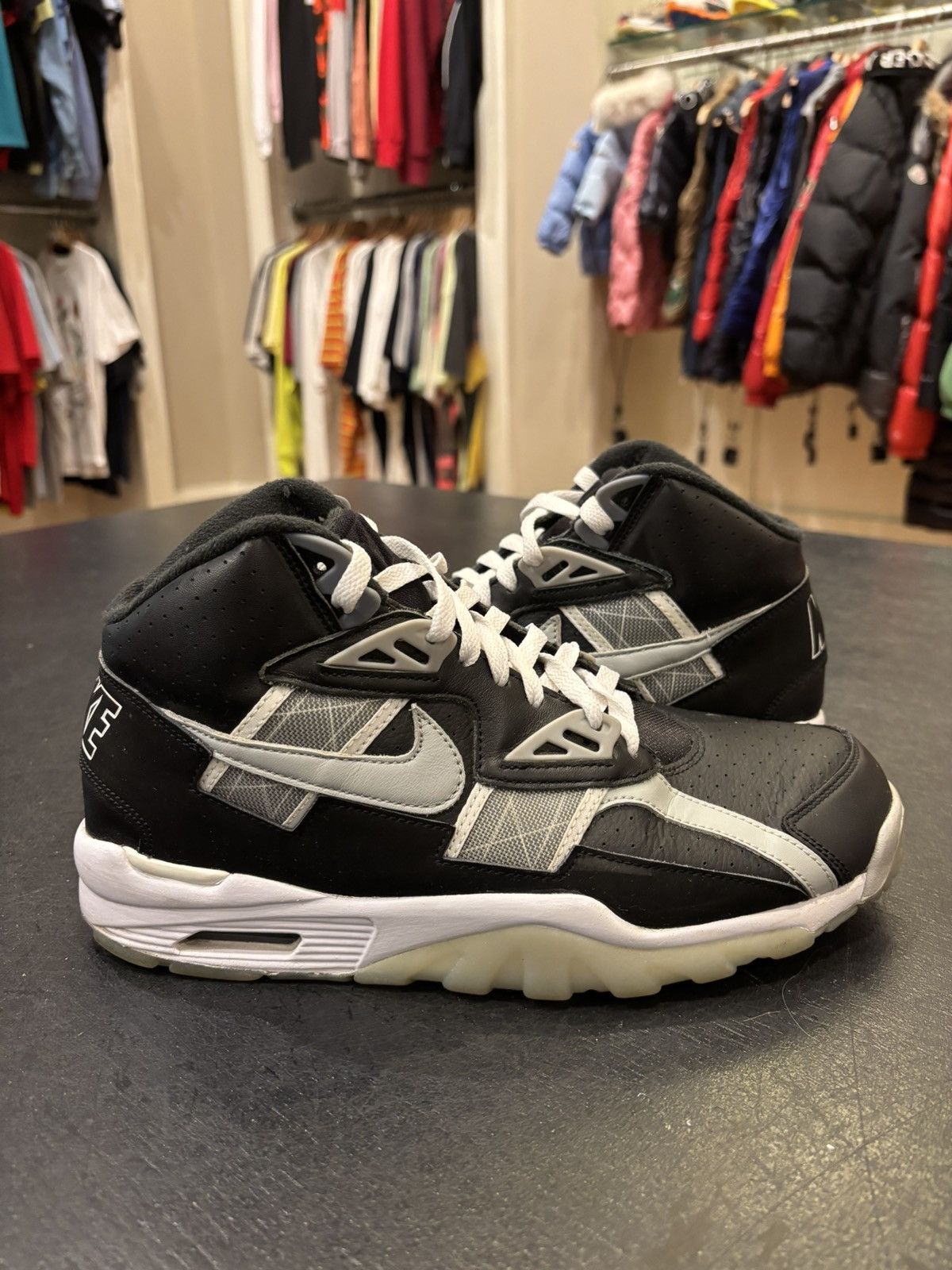 Nike Nike Air Trainer SC High ‘Raiders’ Size US 9 / EU 42 - 1 Thumbnail