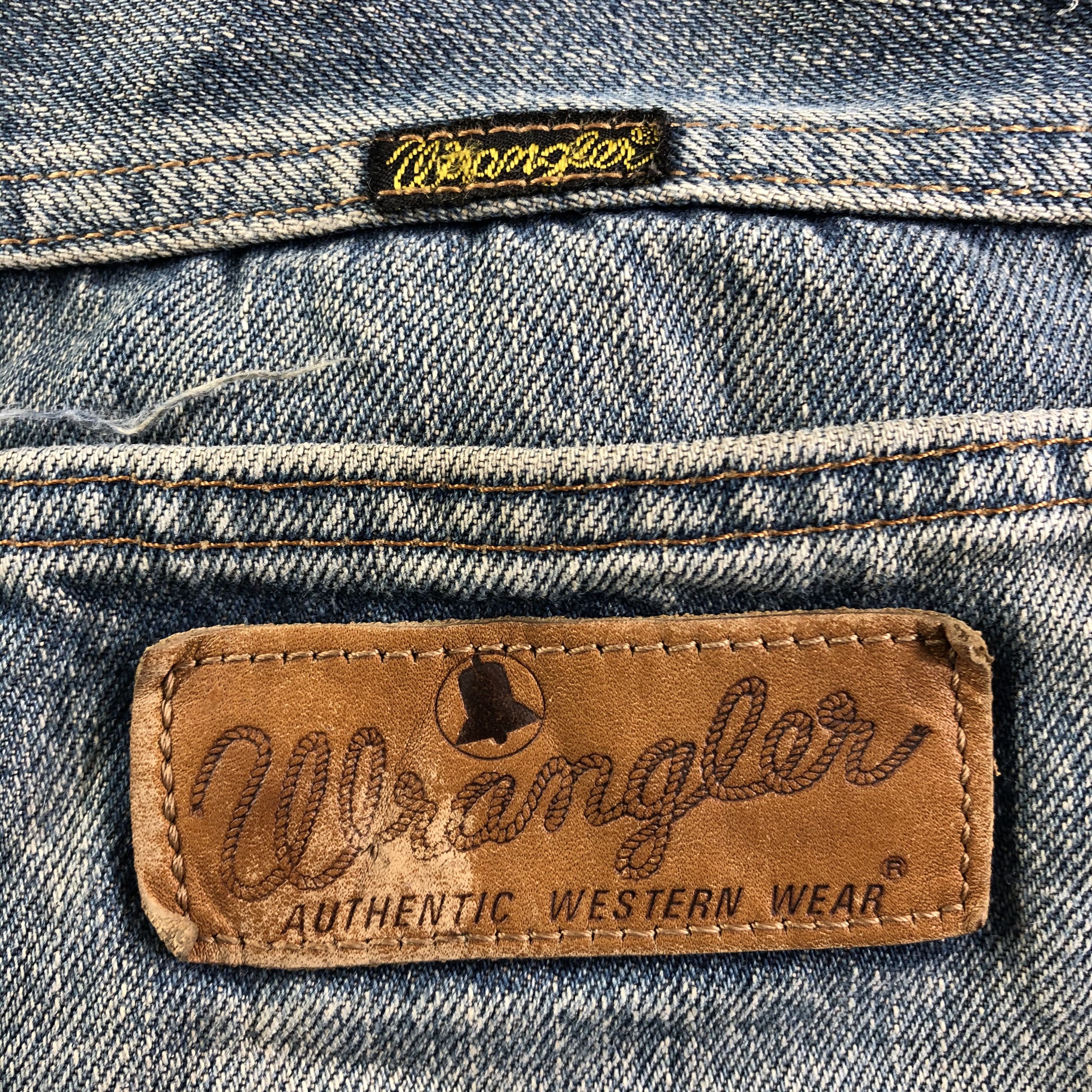 Vintage Vintage Wrangler Blue Bell Selvedge Jeans-JM3686 Size US 30 / EU 46 - 5 Thumbnail