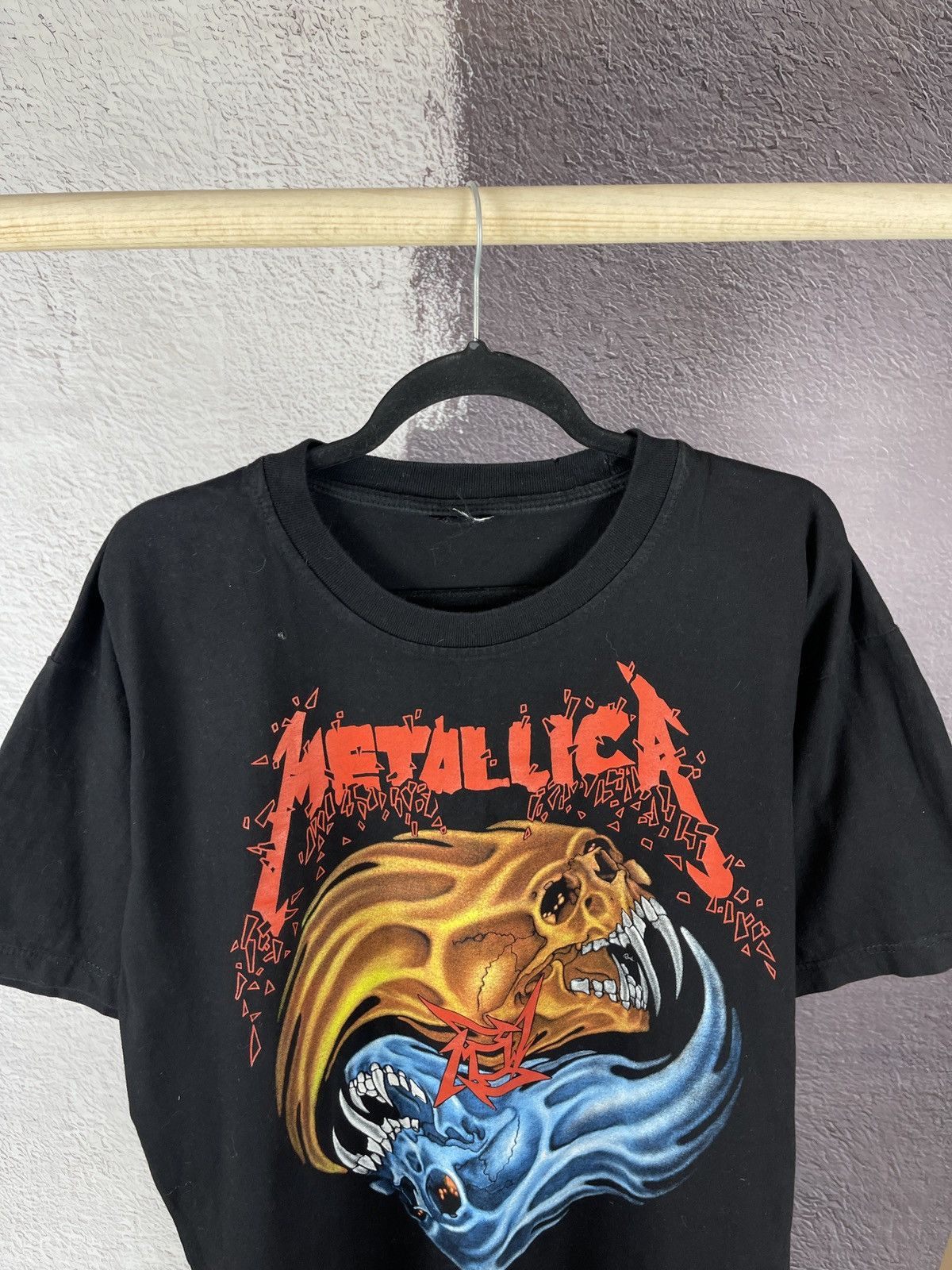 Band Tees Metallica vintage y2k double sided yin yang skulls band tee Size US XL / EU 56 / 4 - 4 Thumbnail