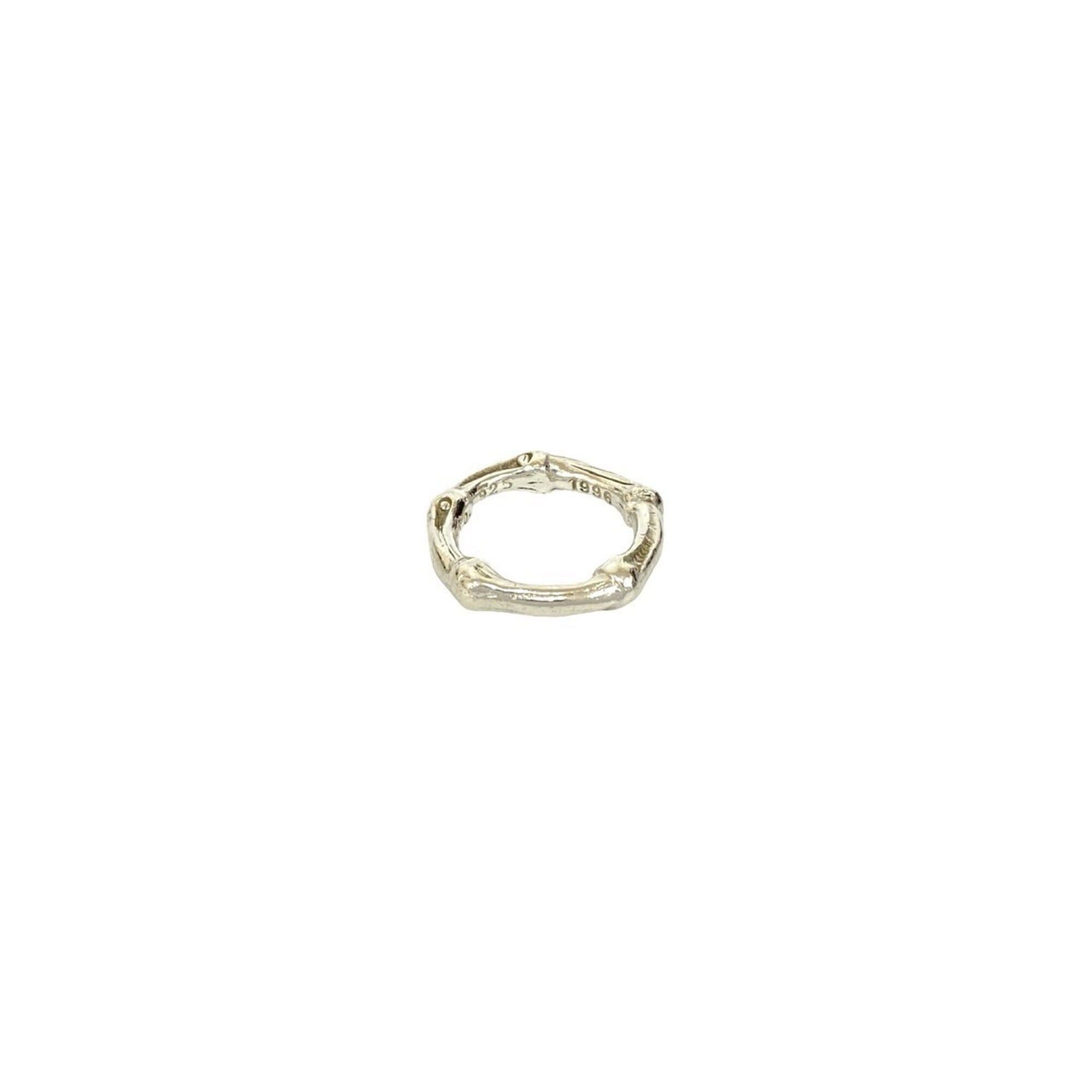 TIFFANY&Co. Tiffany Bamboo Ring, Sterling Silver 925, Accessory 