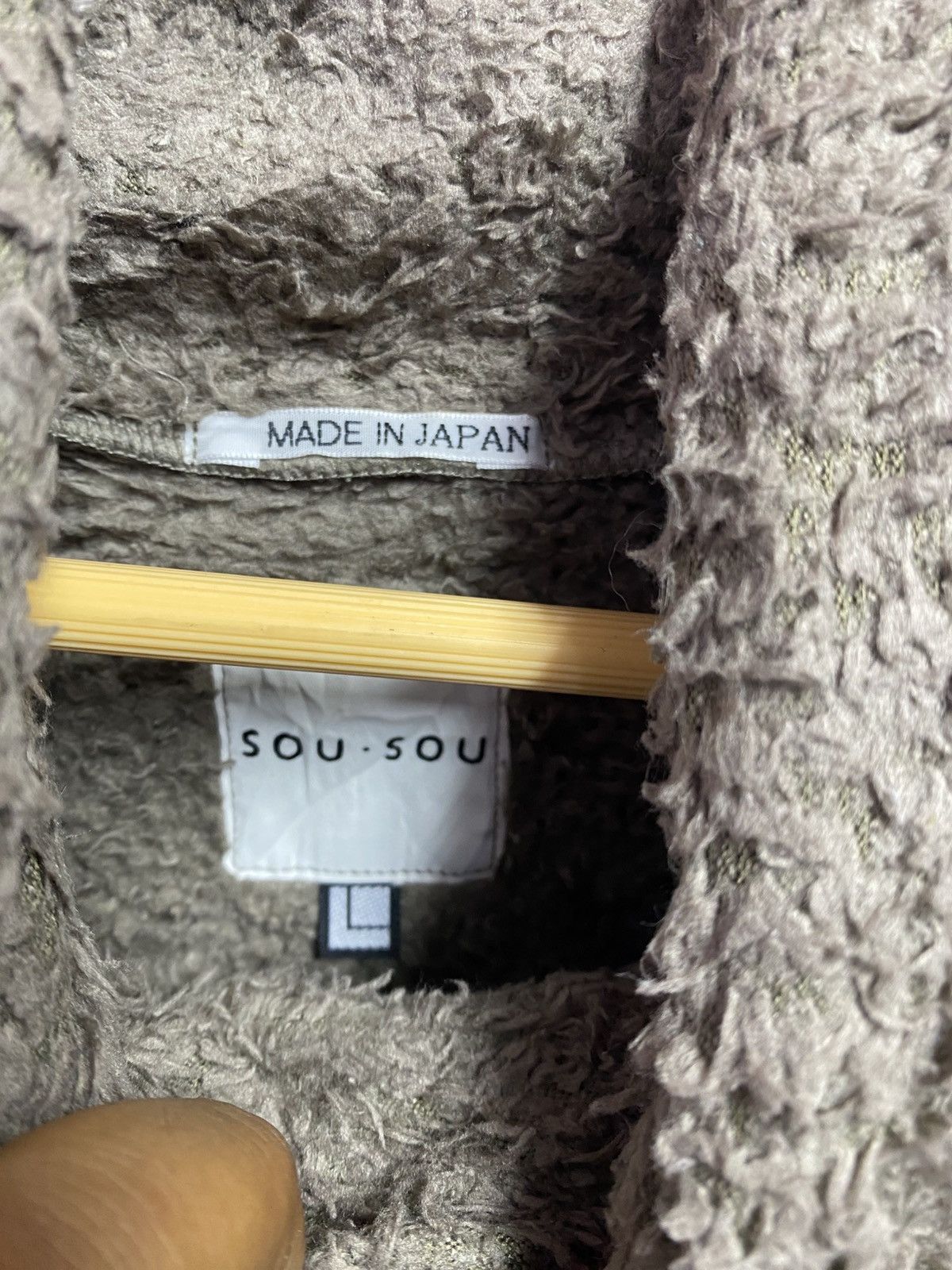 SOU SOU Sou sou fleece jacket Size US L / EU 52-54 / 3 - 6 Thumbnail