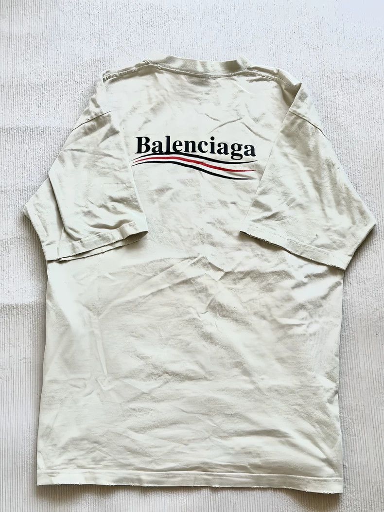 Balenciaga Balenciaga Coke Made Old Wave Short Sleeve 2505-Nextarrow Size US XXS / EU 40 - 2 Thumbnail