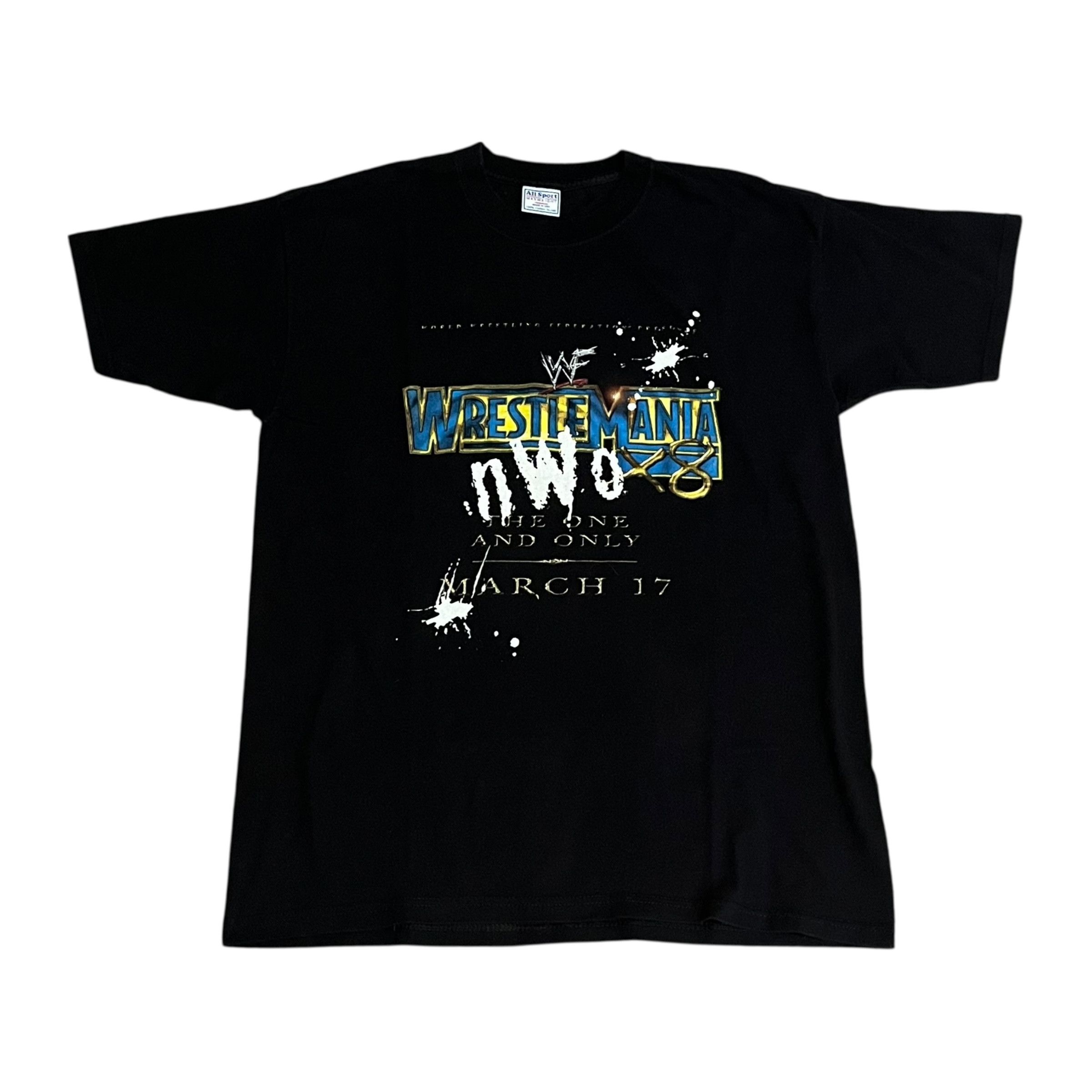 WWE VINTAGE Wrestlemania X8 NWO T Shirt 2002 WWF Wrestling Size US XL / EU 56 / 4 - 1 Thumbnail
