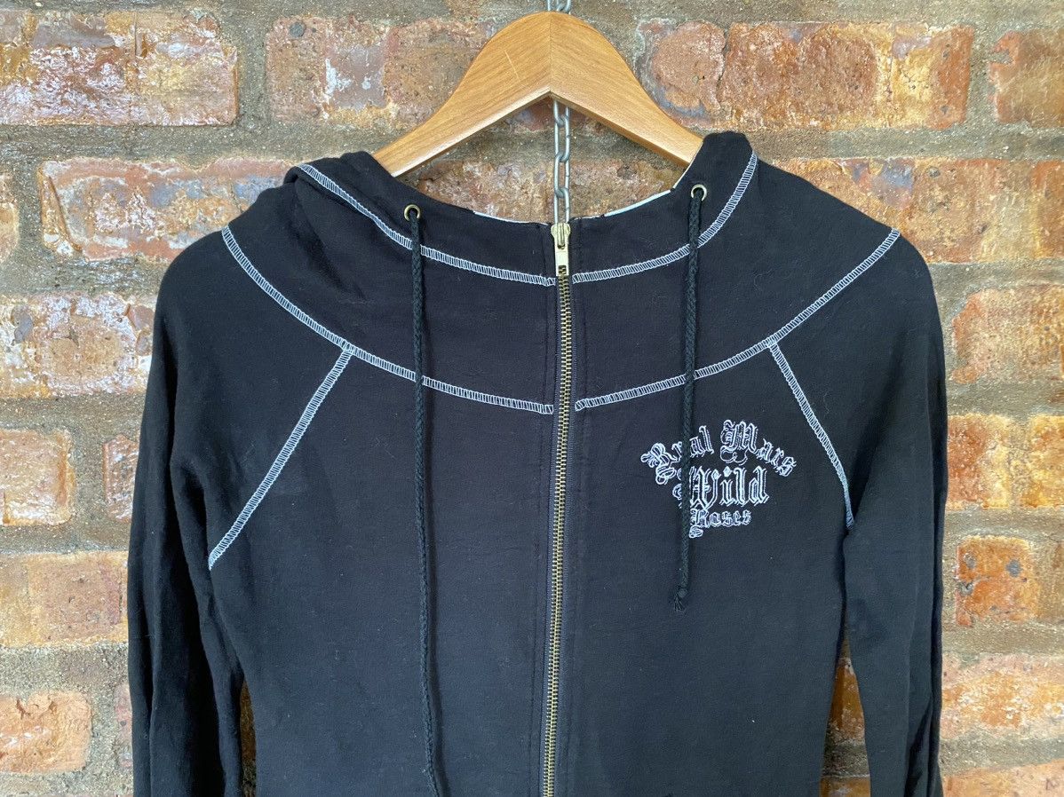 Japanese Brand Vtg Real Mars Japan Punk Skull contra Stitch bono hoodie Size XS / US 0-2 / IT 36-38 - 4 Thumbnail