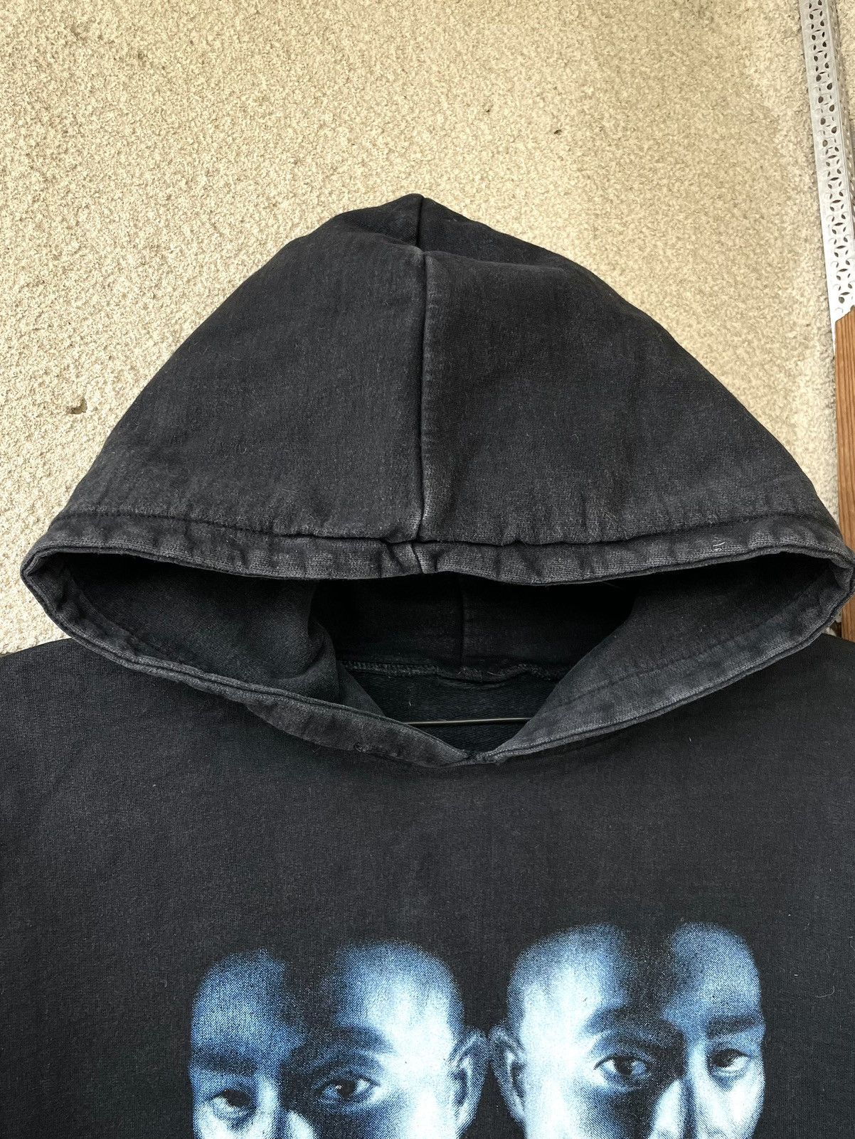 Band Tees Vintage 90s 2Pac Tupac Shakur Rap Hip Hop Hoodie Sweatshirt Size US M / EU 48-50 / 2 - 6 Thumbnail