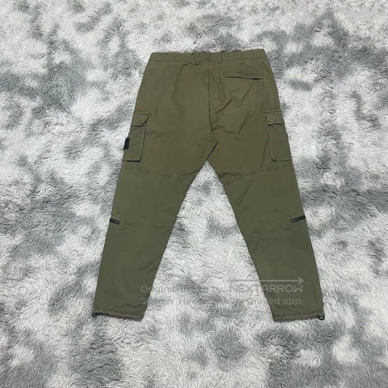 Stone Island Stone Island Four Pocket Work Pants Trousers Military Gree Size US 36 / EU 52 - 2 Thumbnail