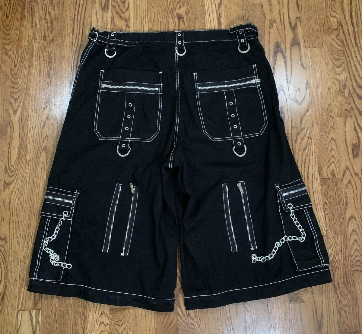 Tripp NYC Vintage Tripp NYC Gothic Black Shorts (Size XL) Size US 36 / EU 52 - 4 Thumbnail