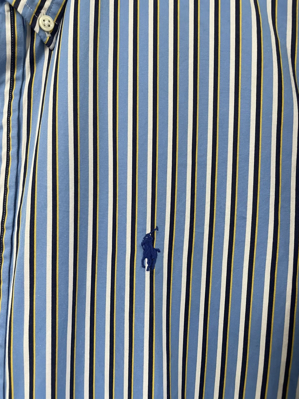 Polo Ralph Lauren Vintage Polo Ralph Lauren Striped Long Sleeve Shirt Size US L / EU 52-54 / 3 - 6 Thumbnail