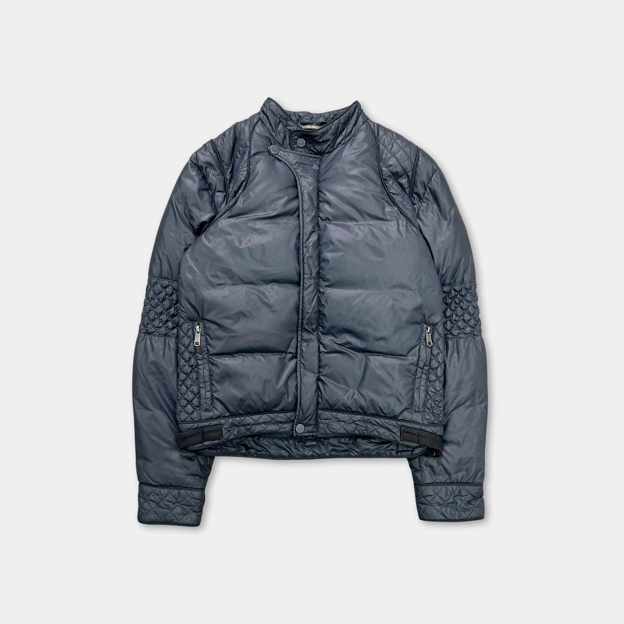 Roberto Cavalli Cavalli Class 2000's Quilted Navy Jacket Size US M / EU 48-50 / 2 - 1 Thumbnail