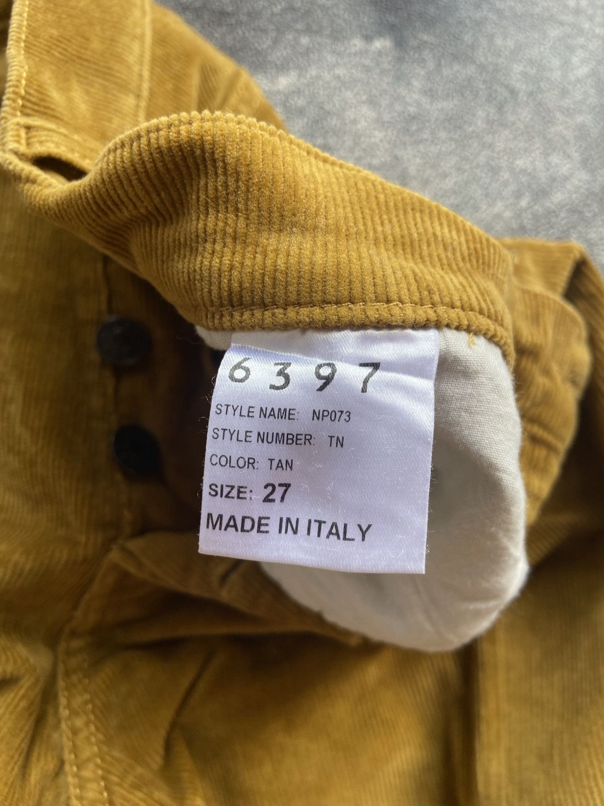6397 6397 CORDUROY PANTS Size 27" / US 4 / IT 40 - 6 Thumbnail