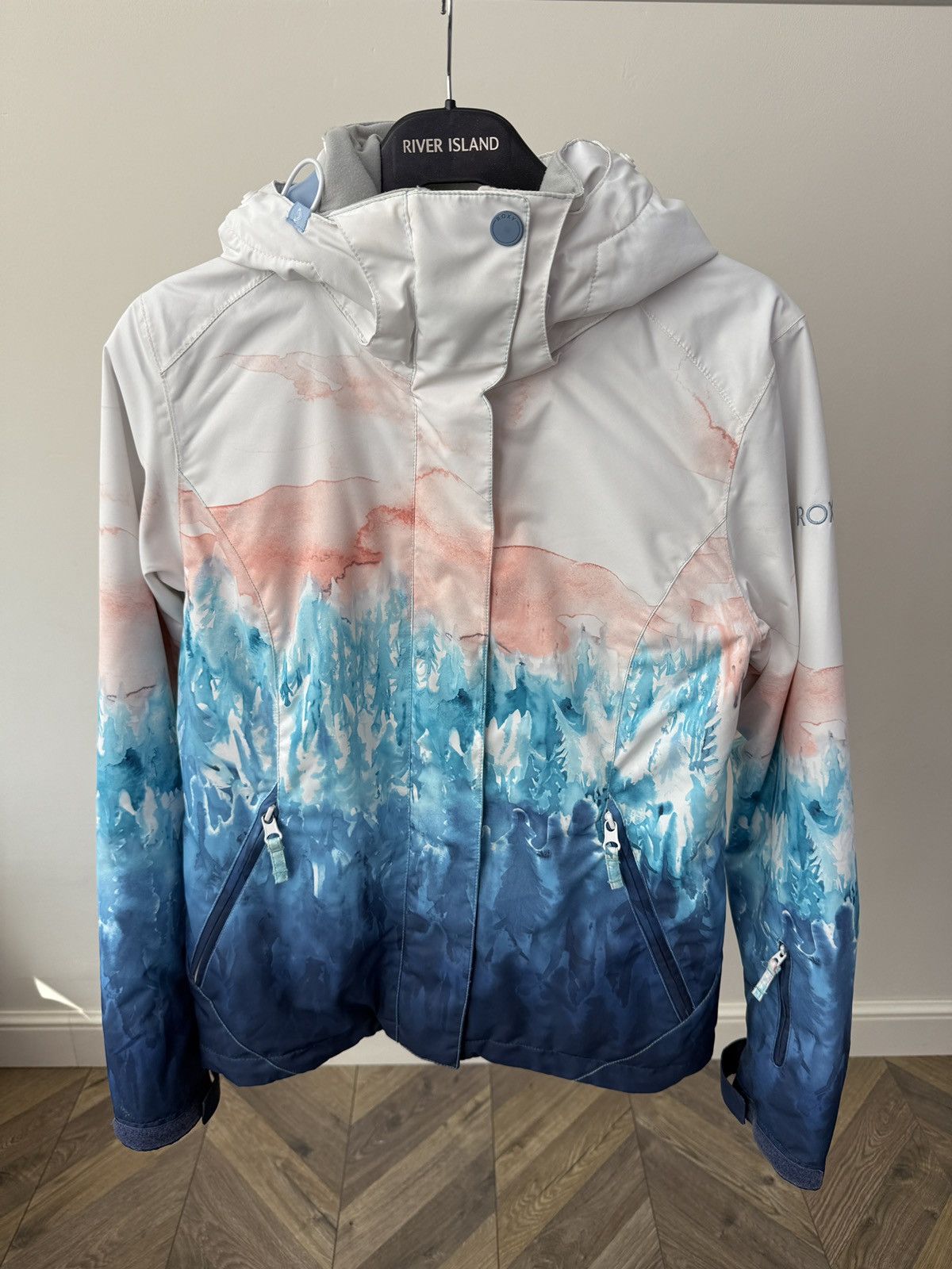 Other Vintage Roxy Women’s Ski Snow Jacket Hooded Waterproof Size S / US 4 / IT 40 - 2 Thumbnail