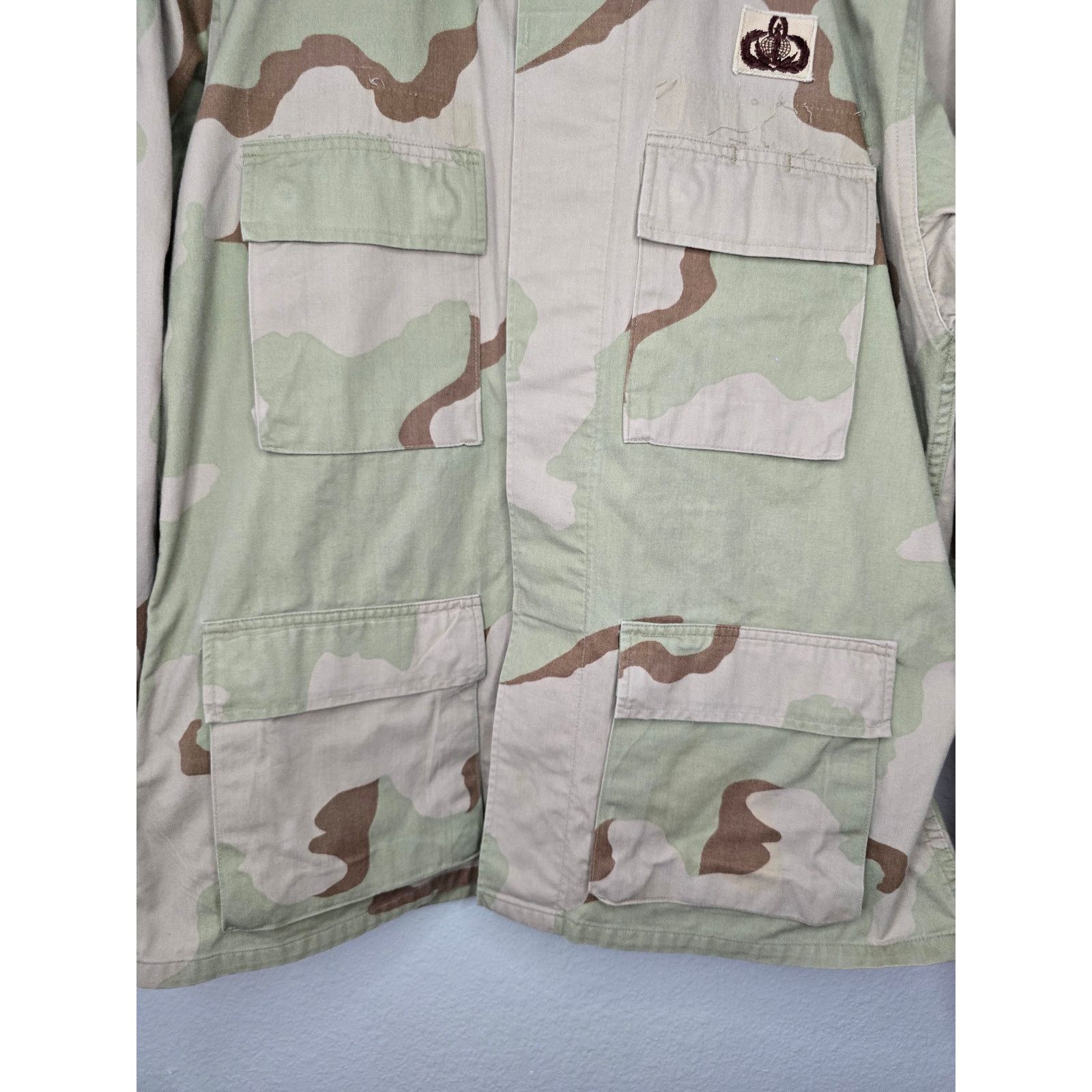 Vintage Vintage Military Desert Camo Jacket M Airforce Field Coat Size US M / EU 48-50 / 2 - 6 Thumbnail