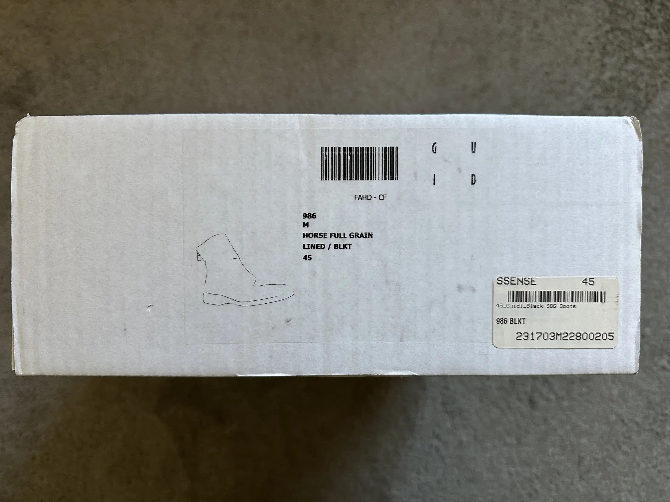 Guidi Guidi 986 Boots Size US 12 / EU 45 - 6 Thumbnail
