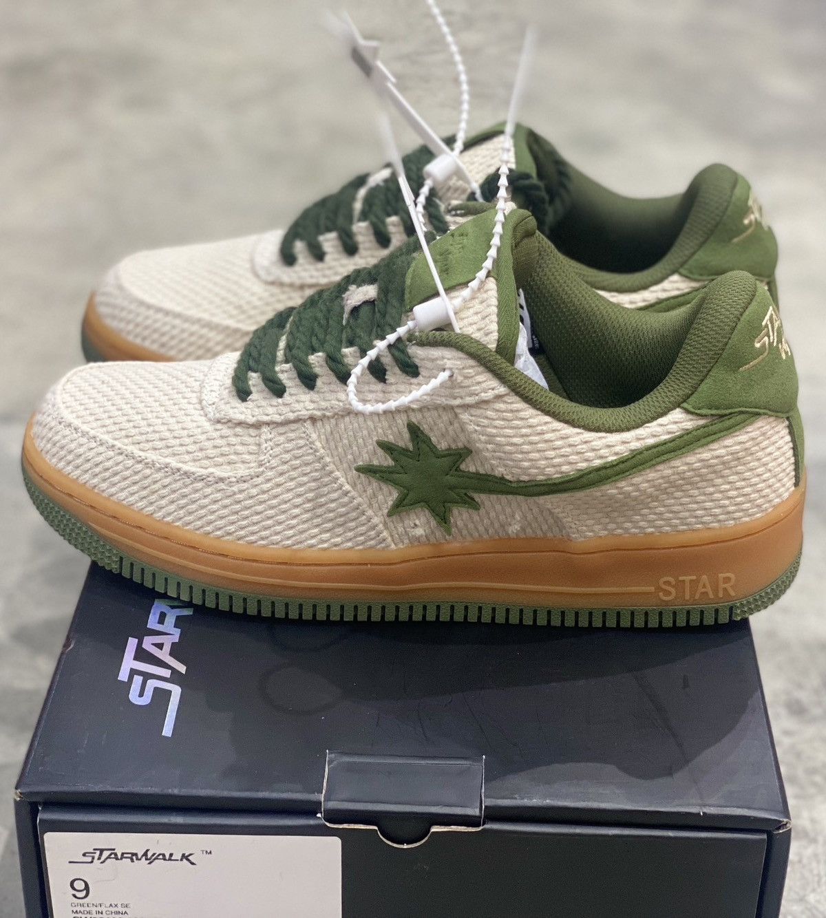 STARWALK starwalk hemp 9 10 11 samba virgil sneakers RARE nike jordan Size US 9 / EU 42 - 5 Thumbnail
