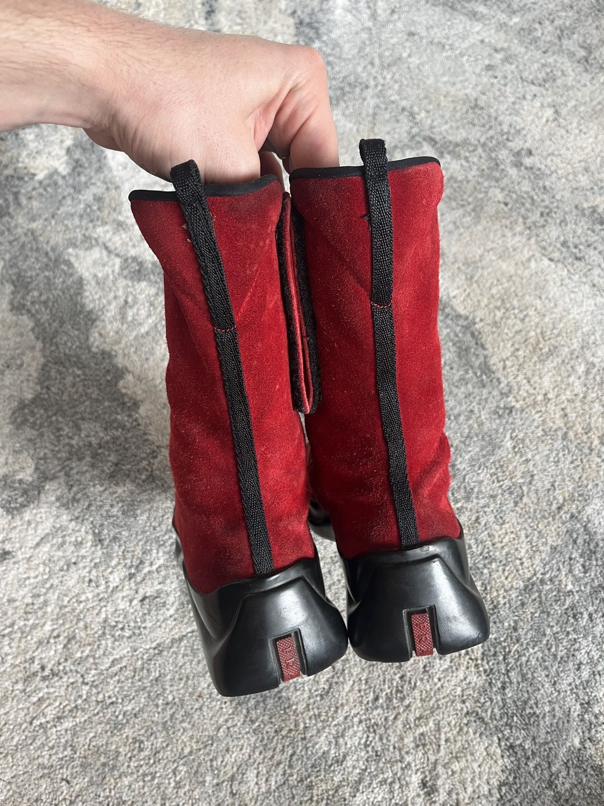 Prada Prada F/W1999 suede trainers Boots Size US 8 / IT 38 - 6 Thumbnail