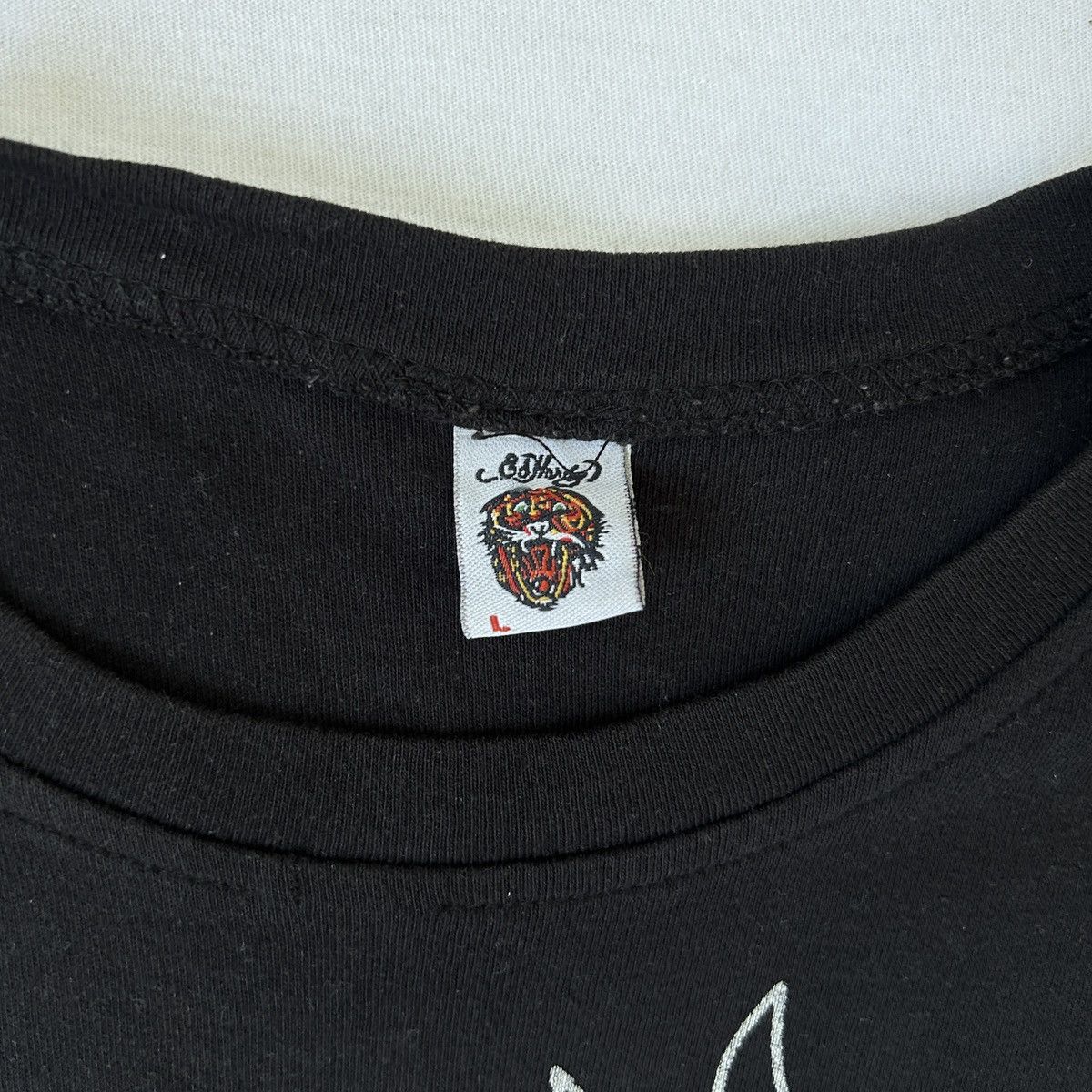 Christian Audigier × Ed Hardy 2000s Ed Hardy skull rhinestones tee Size US L / EU 52-54 / 3 - 6 Thumbnail