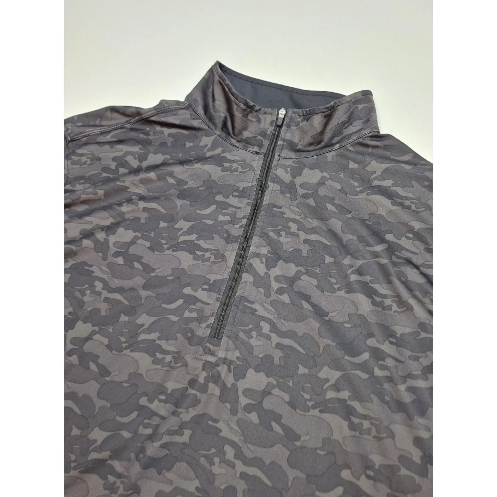 Vintage Straight Down Gray Camo Performance Golf Pullover Mens XL 1/4 Zip Size US XL / EU 56 / 4 - 2 Thumbnail