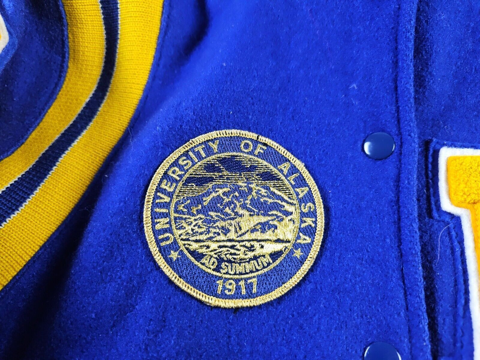Other 1950s Lasley Knitting Co. Alaska Varsity Jacket Zip Hood L Size L / US 10 / IT 46 - 10 Thumbnail