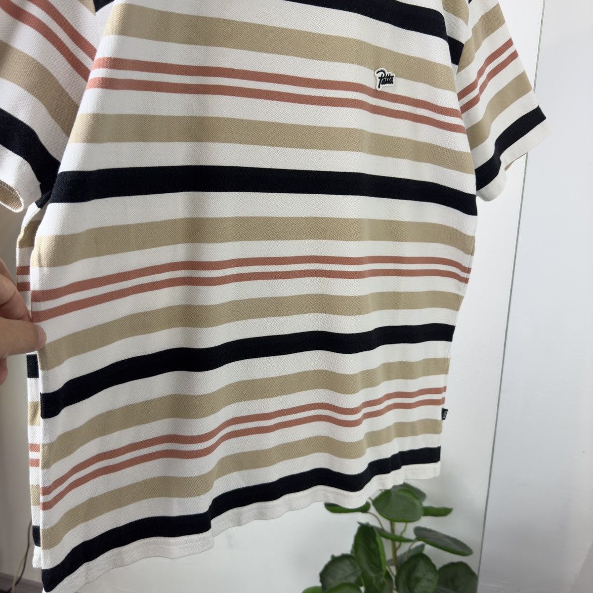 Patta Patty Boxy Fit T-shirt Rare Striped Mini Logo Y2k Style Size US M / EU 48-50 / 2 - 8 Thumbnail