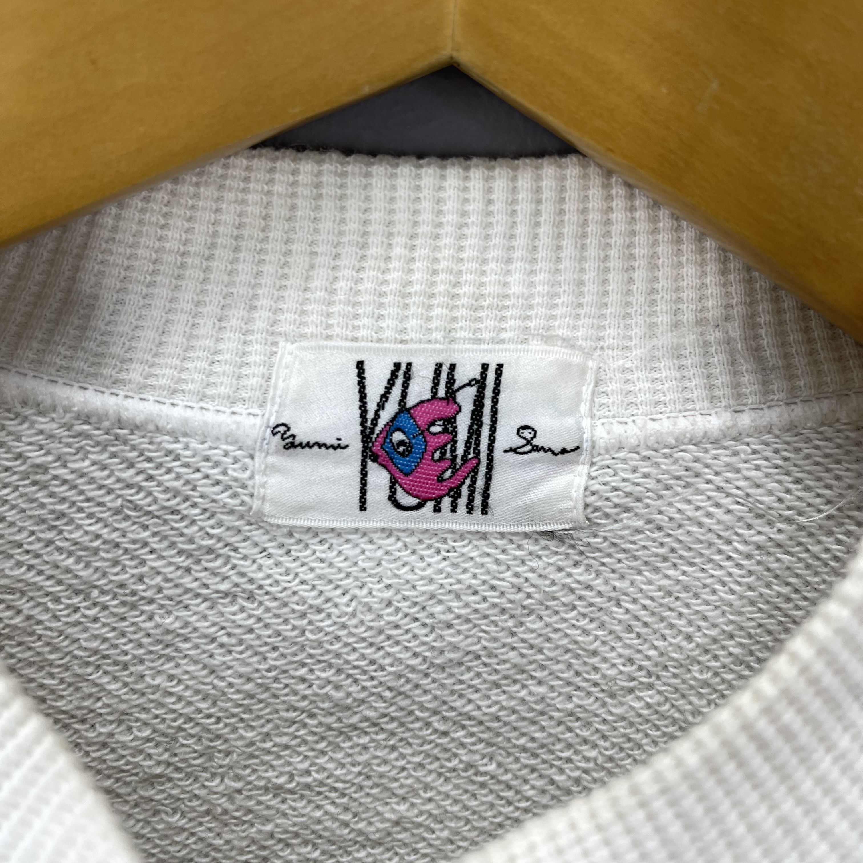 Japanese Brand Vintage YUMI SAMA Crew Neck Sweatshirt Rare Design #1371/AV Size US S / EU 44-46 / 1 - 6 Thumbnail