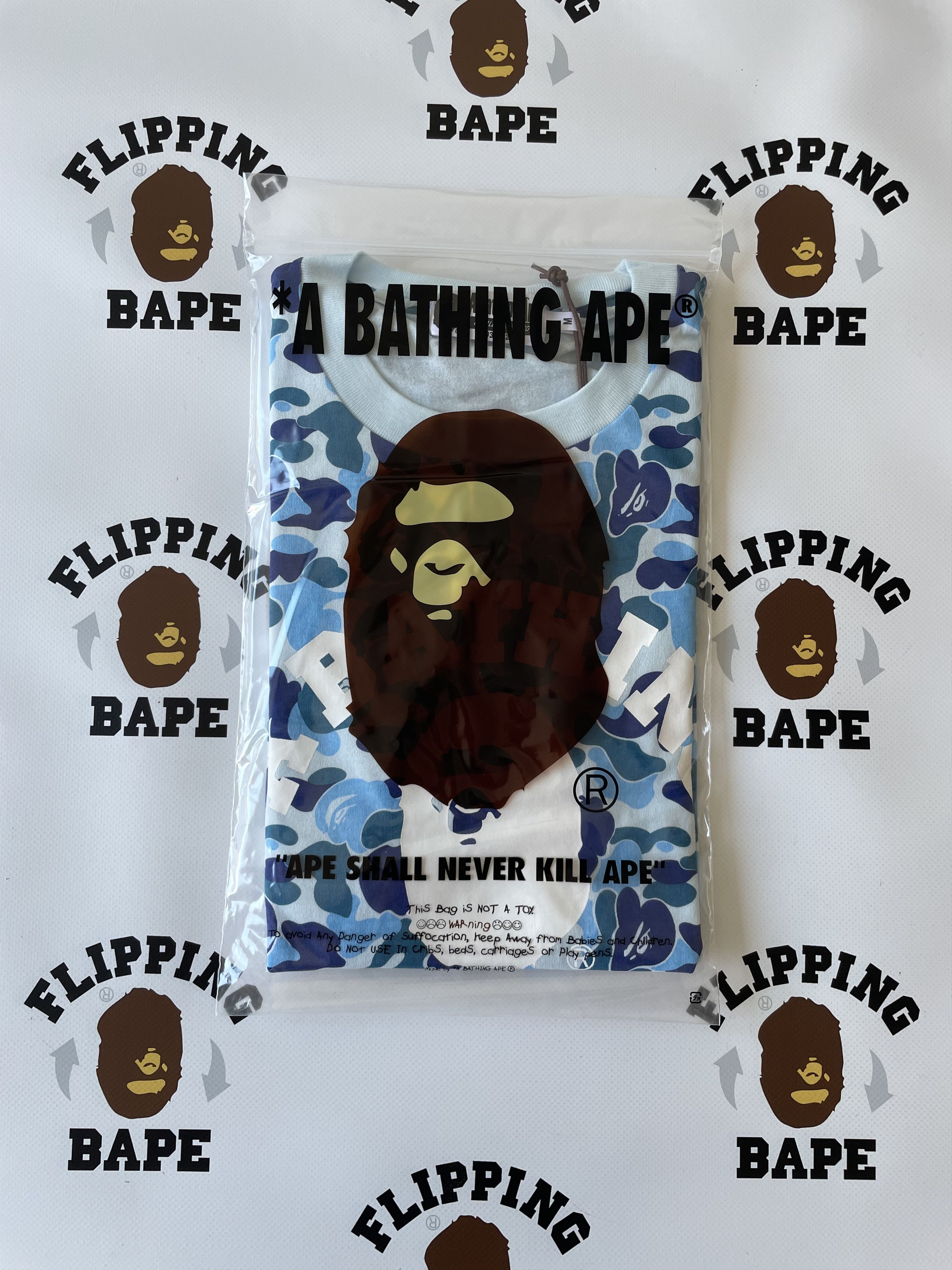 Bape BAPE ABC CAMO COLLEGE TEE Size US L / EU 52-54 / 3 - 9 Thumbnail