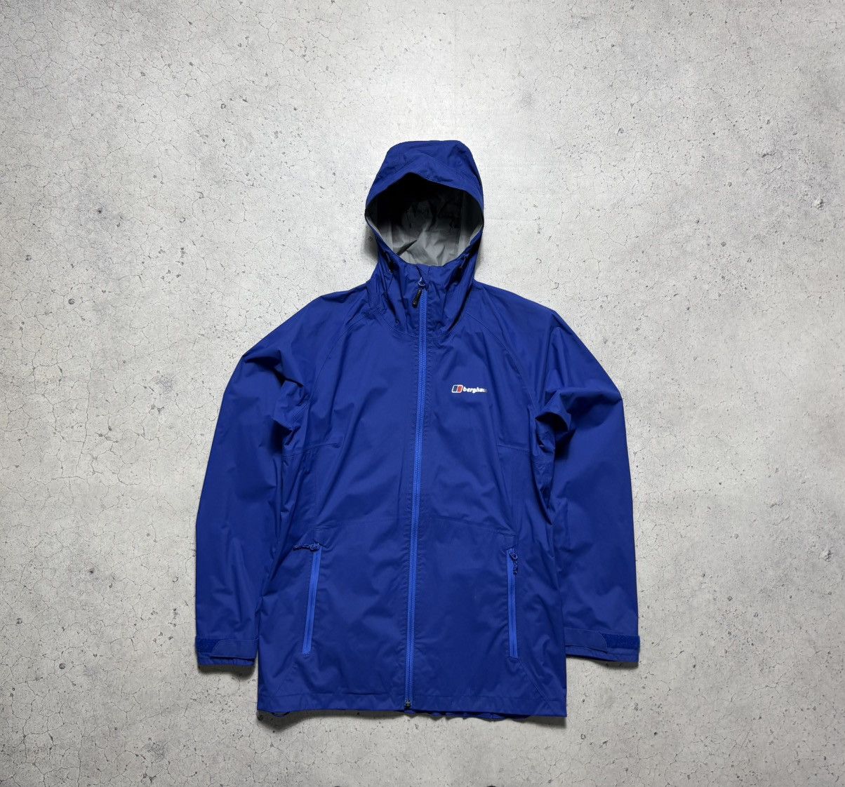 Berghaus Berghaus AQ2 Membrane Nylon Jacket Size M Blue Women’s Size M / US 6-8 / IT 42-44 - 1 Thumbnail