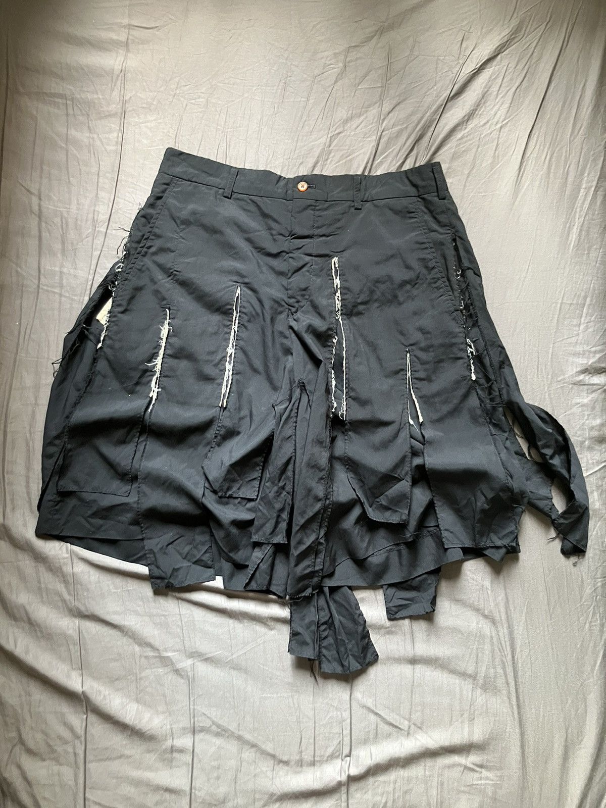 Comme des Garcons Homme Plus Comme Des Garcons Homme Plus SS19 Deconstructed Shorts Size US 30 / EU 46 - 1 Thumbnail