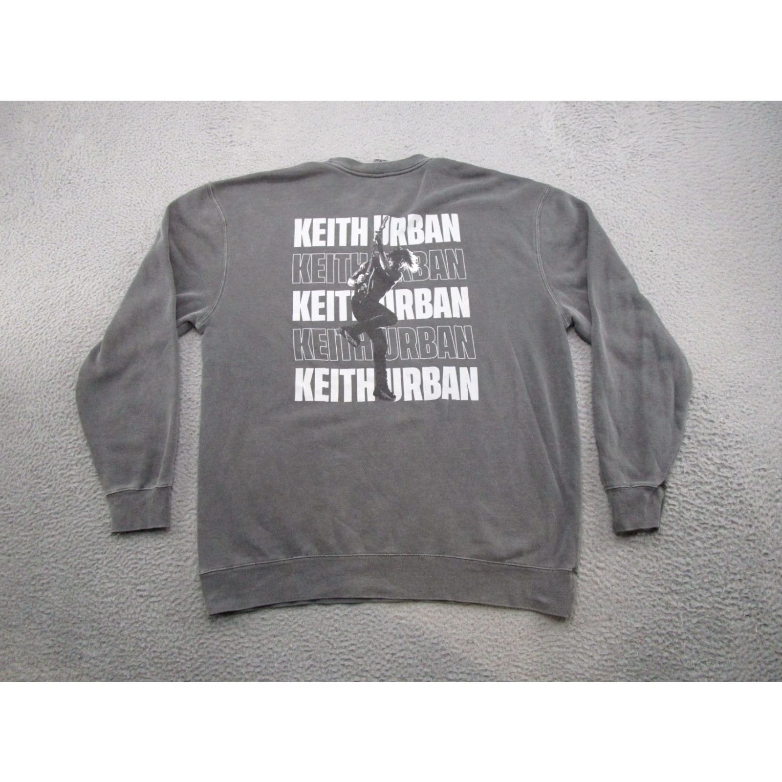 Vintage VTG Keith Urban Live Concert Double-Sided Sweatshirt Size XL Independent Gray Womens Pullover Activewear Double-Sided Size XL / US 12-14 / IT 48-50 - 4 Thumbnail