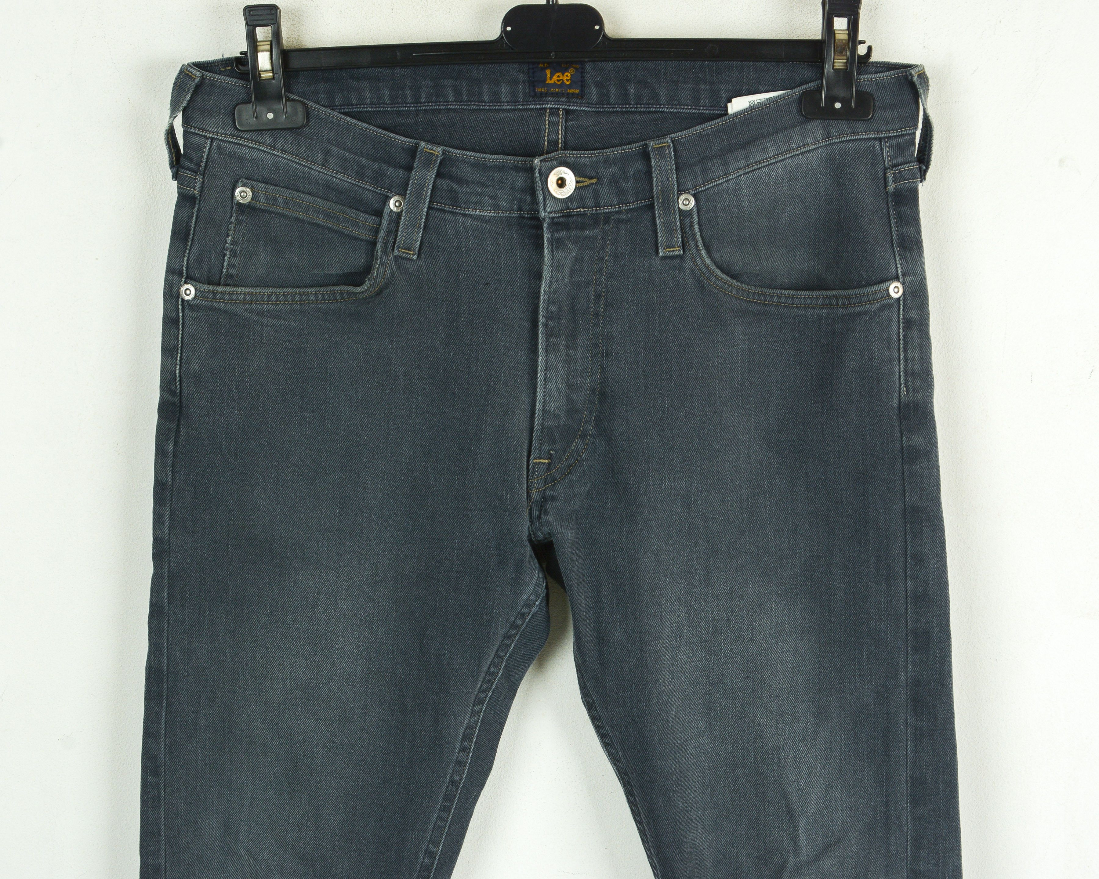 Lee Luke Men W31 L32 Slim Fit Tapered Jeans Denim Pants Trousers Size US 31 - 2 Thumbnail