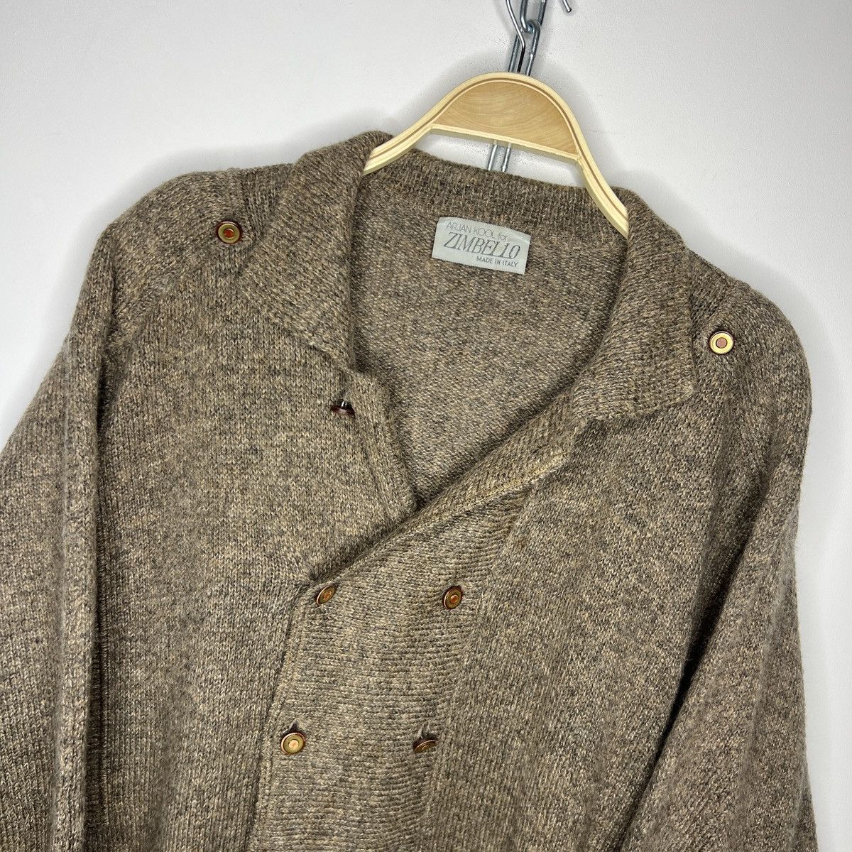 Vintage Y2K Vintage Knitted Sweater Jumper Avant Garde Opium Jacket Size US L / EU 52-54 / 3 - 4 Thumbnail