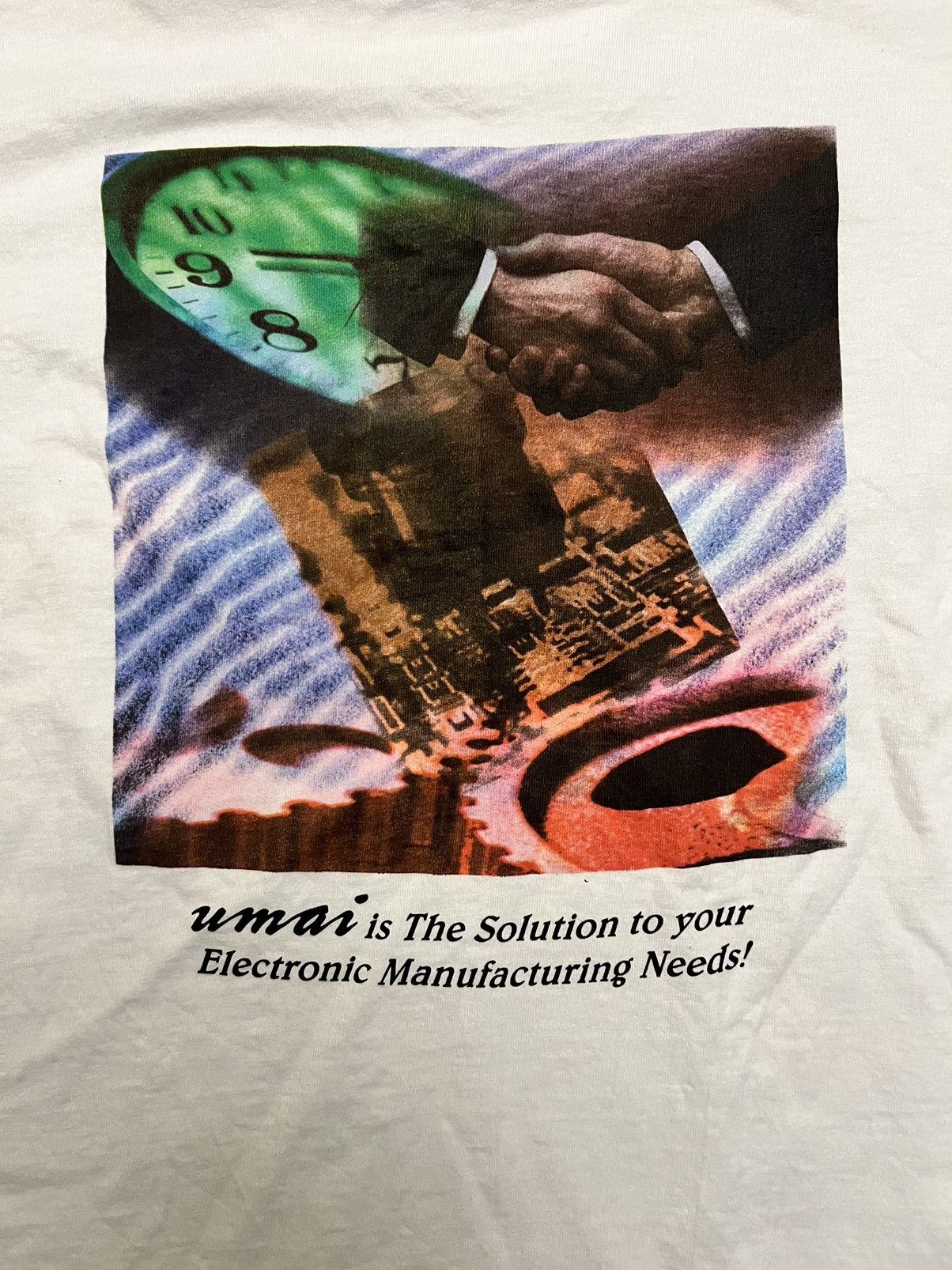 Vintage Vintage Y2K 2000s Umai electronics tee Size US M / EU 48-50 / 2 - 1 Thumbnail