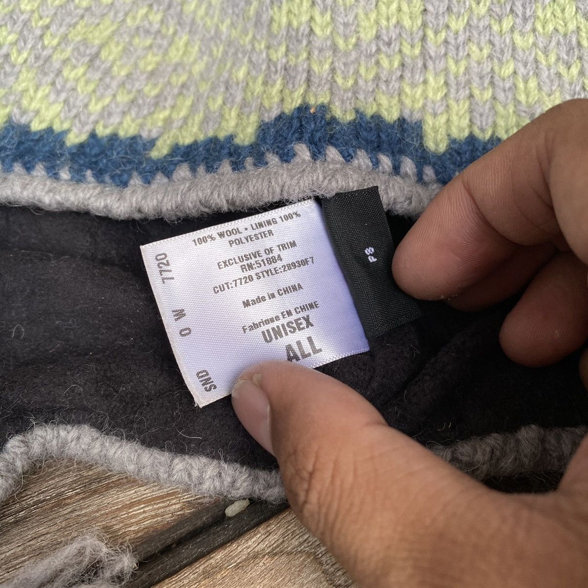 Patagonia PATAGONIA KNIT EARFLAP BEANIE SNOW CAP Size ONE SIZE - 6 Thumbnail