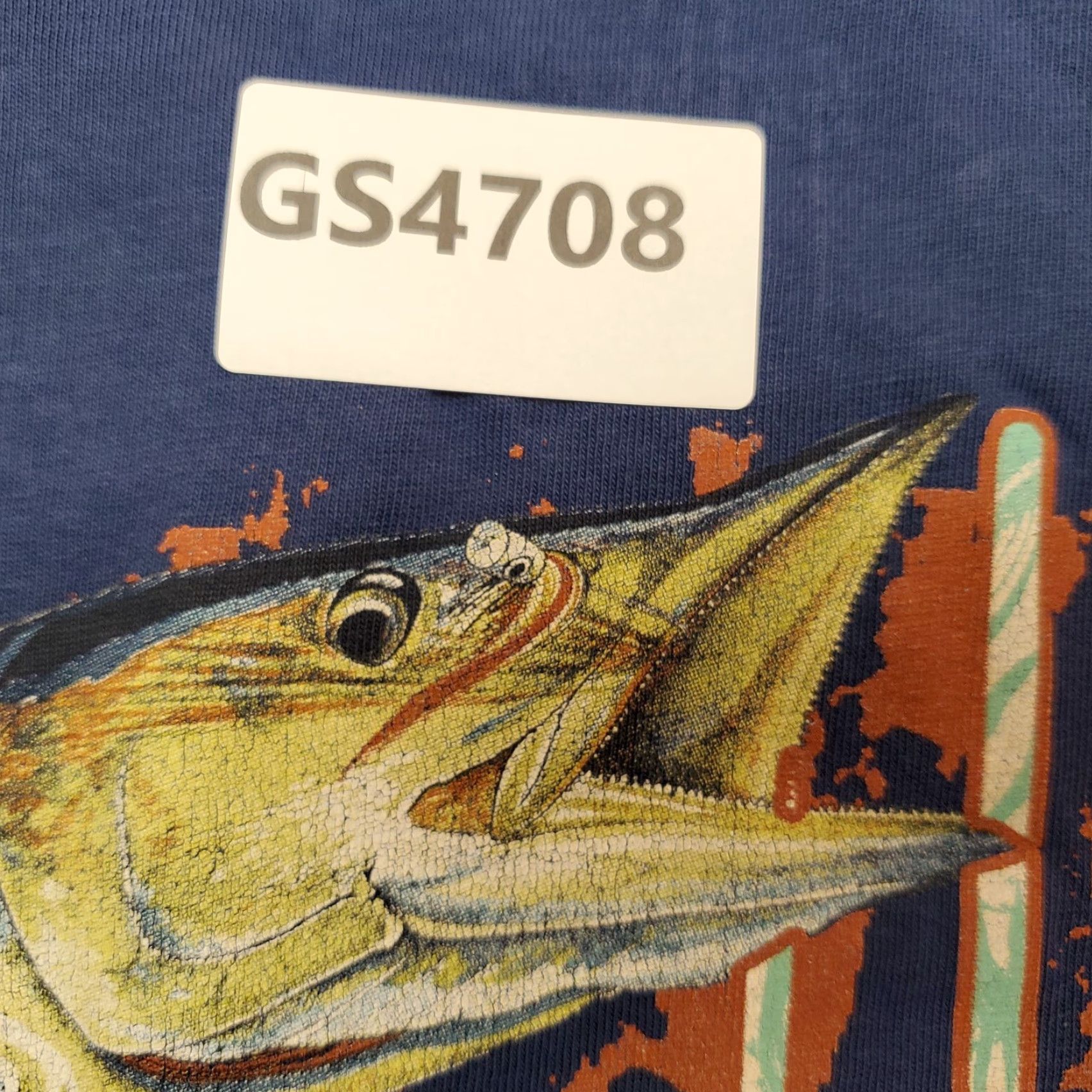 Guy Harvey VINTAGE Guy Harvey Shirt Mens Medium Blue Saltwater Fishing Sportsman Nature TEE Size US M / EU 48-50 / 2 - 8 Thumbnail